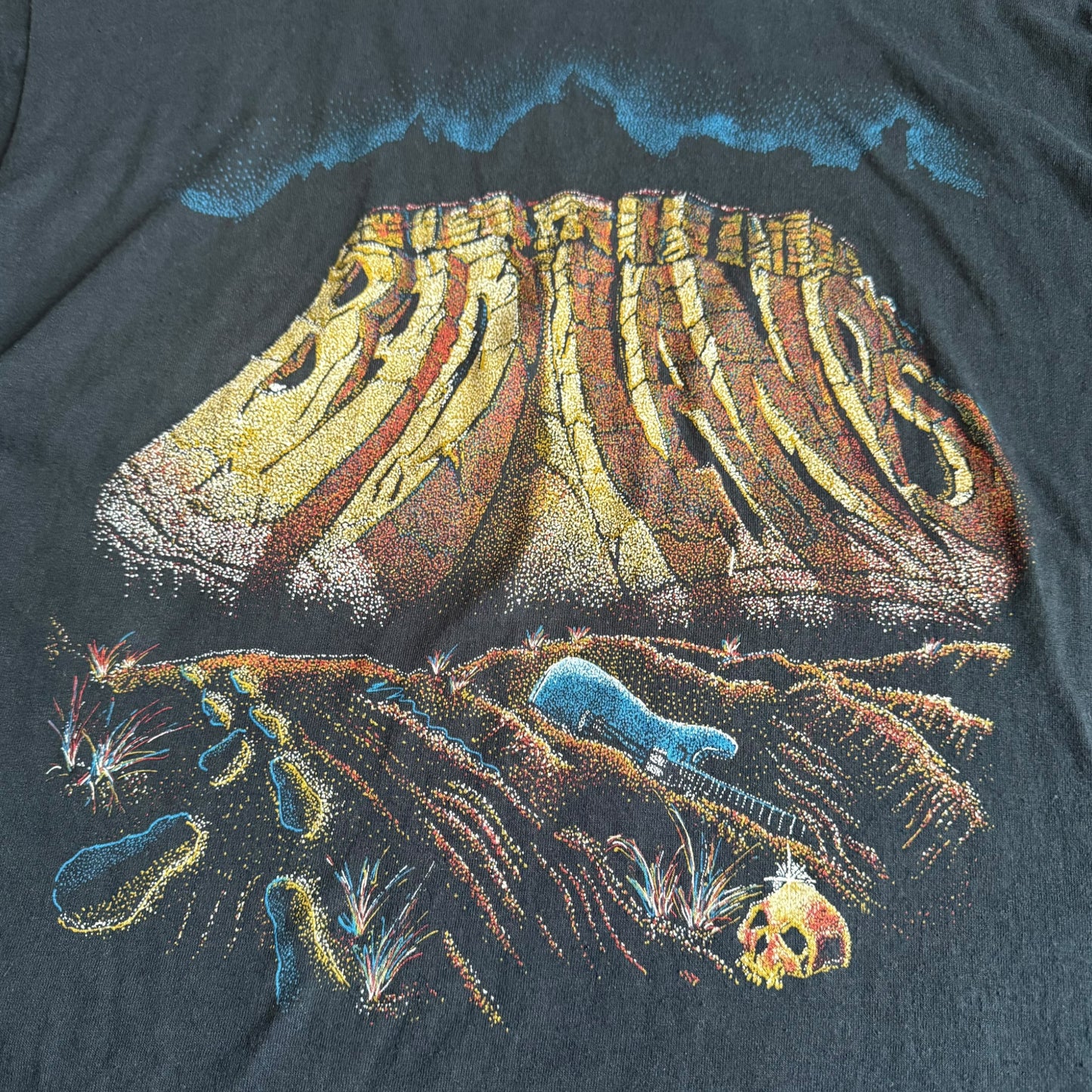 Metal Church Band Badlands - Blessing In Disguise Vintage 1989 T-Shirt Size L Single Stitch