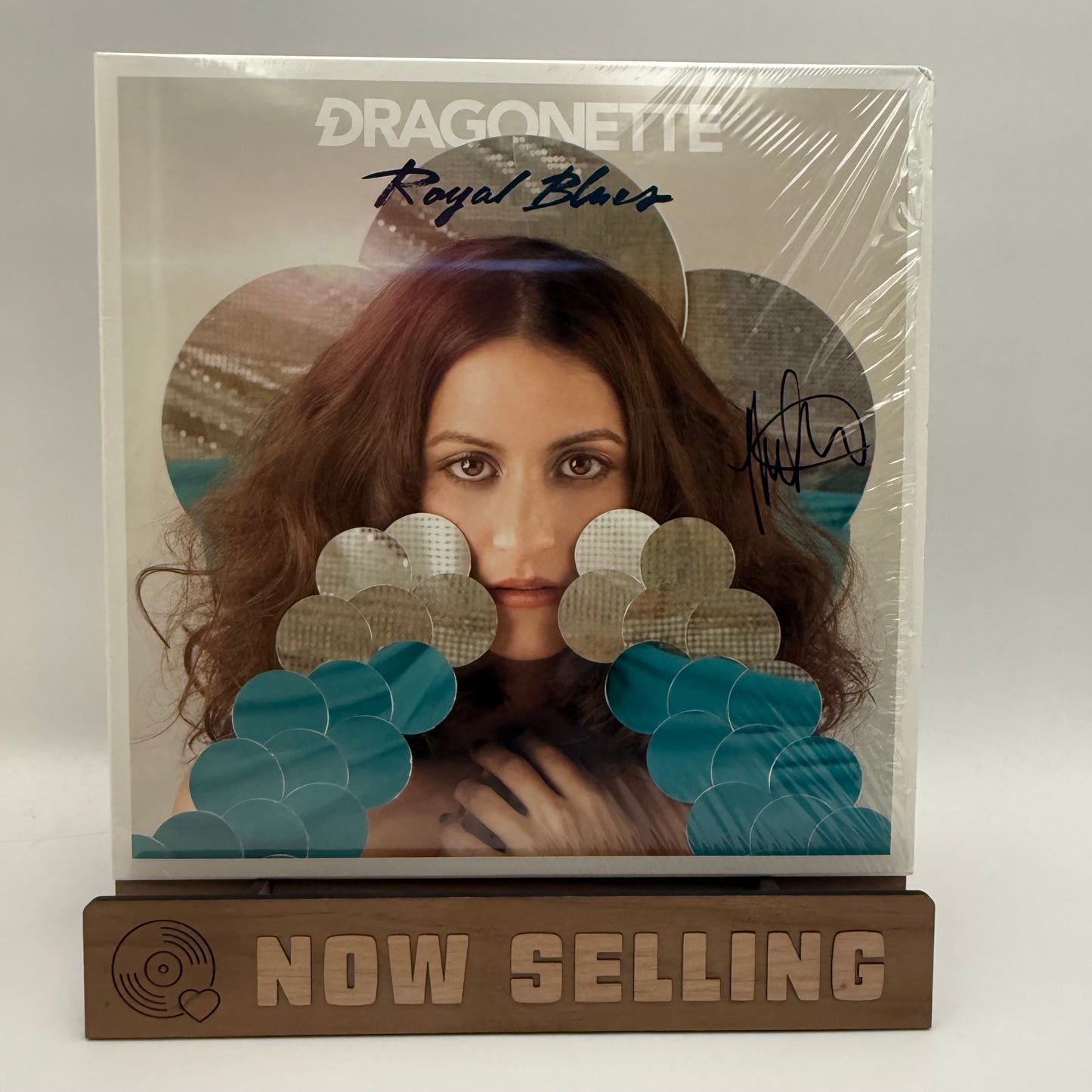 Dragonette - Royal Blues Vinyl LP Gray SIGNED