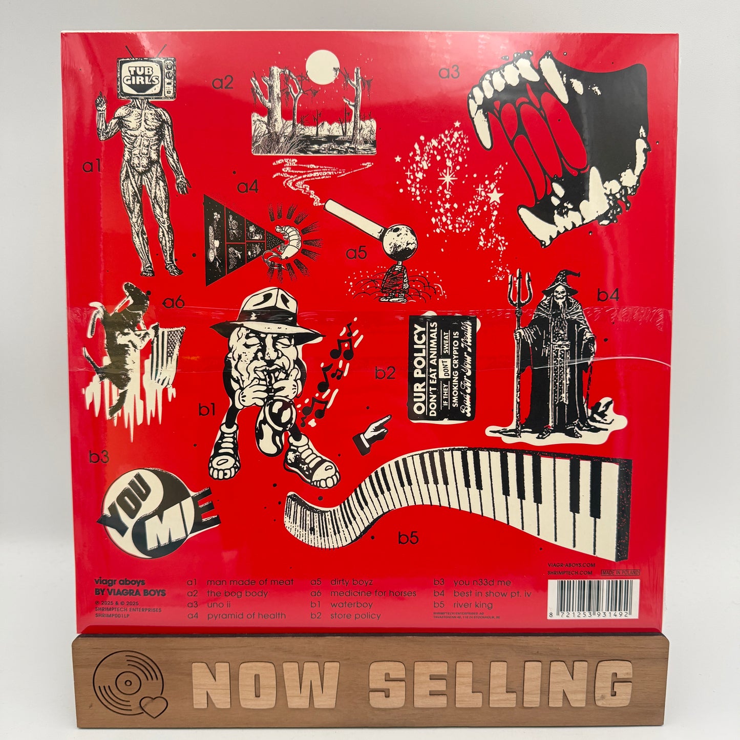 Viagra Boys - Viagr Aboys Vinyl LP SEALED