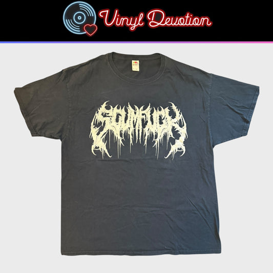 Scumfuck Deathcore Band Dirty Southern Slams T-Shirt Size XL