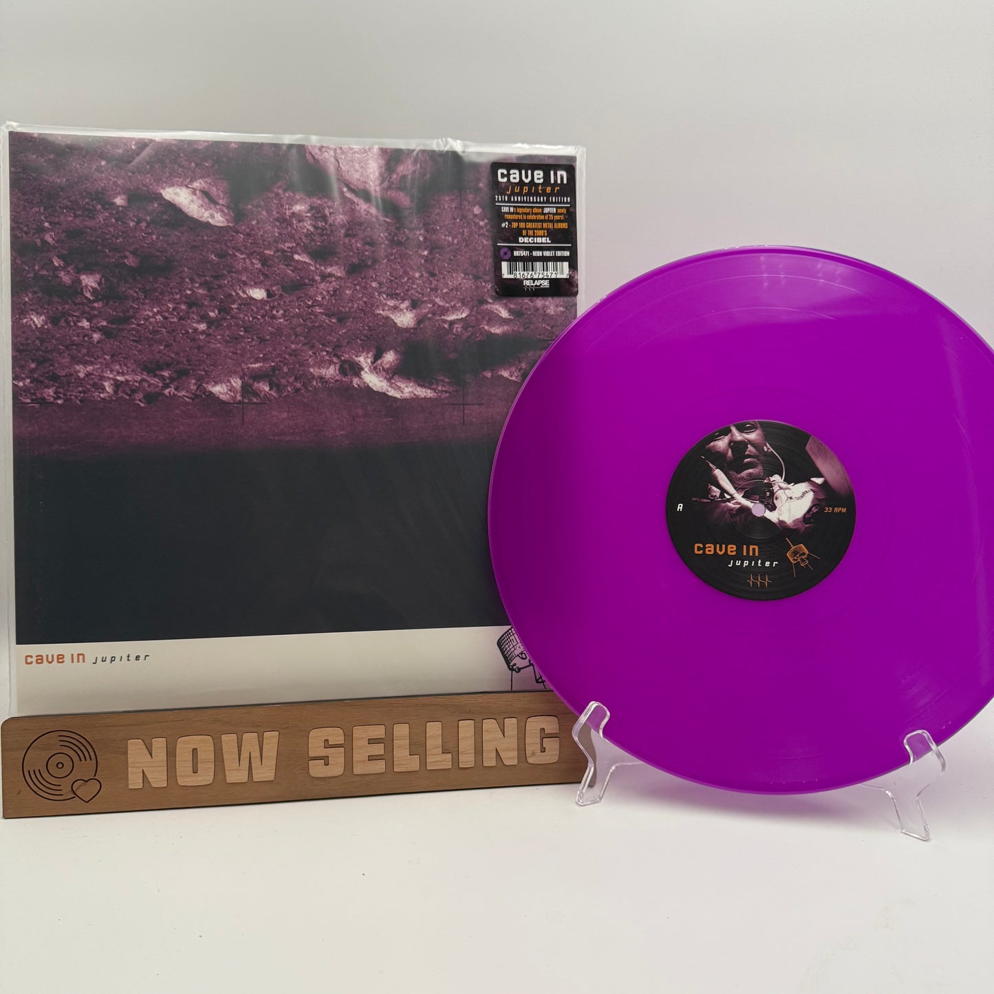 Cave In - Jupiter Vinyl LP Violet 25th Anniversary Edition