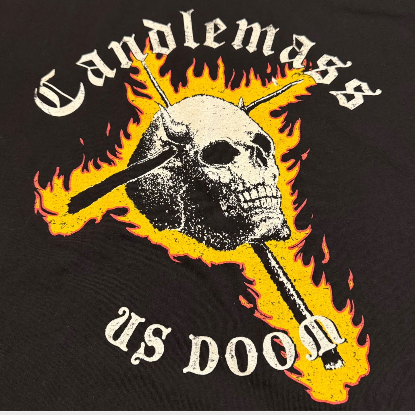Candlemass Band US Doom T-Shirt Size L