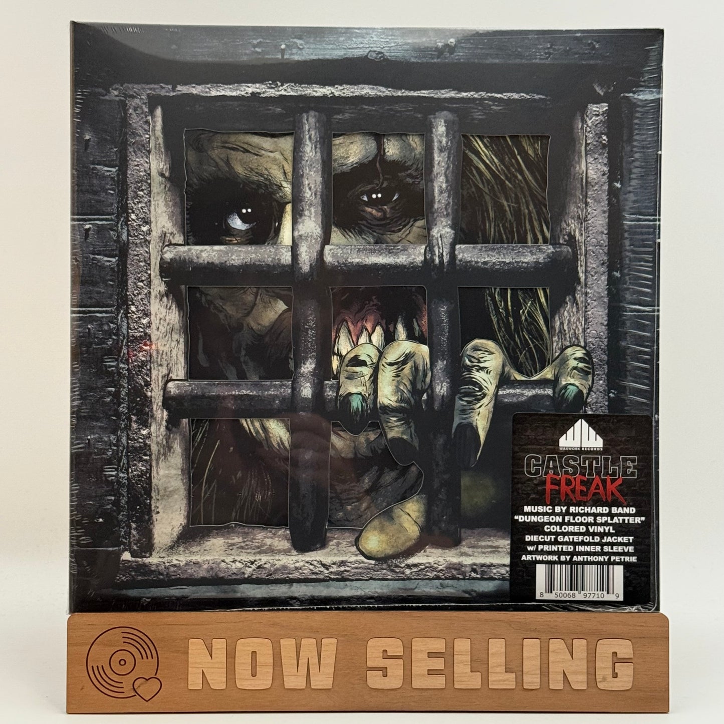 Castle Freak Soundtrack Vinyl LP Dungeon Floor Splatter SEALED Richard Band
