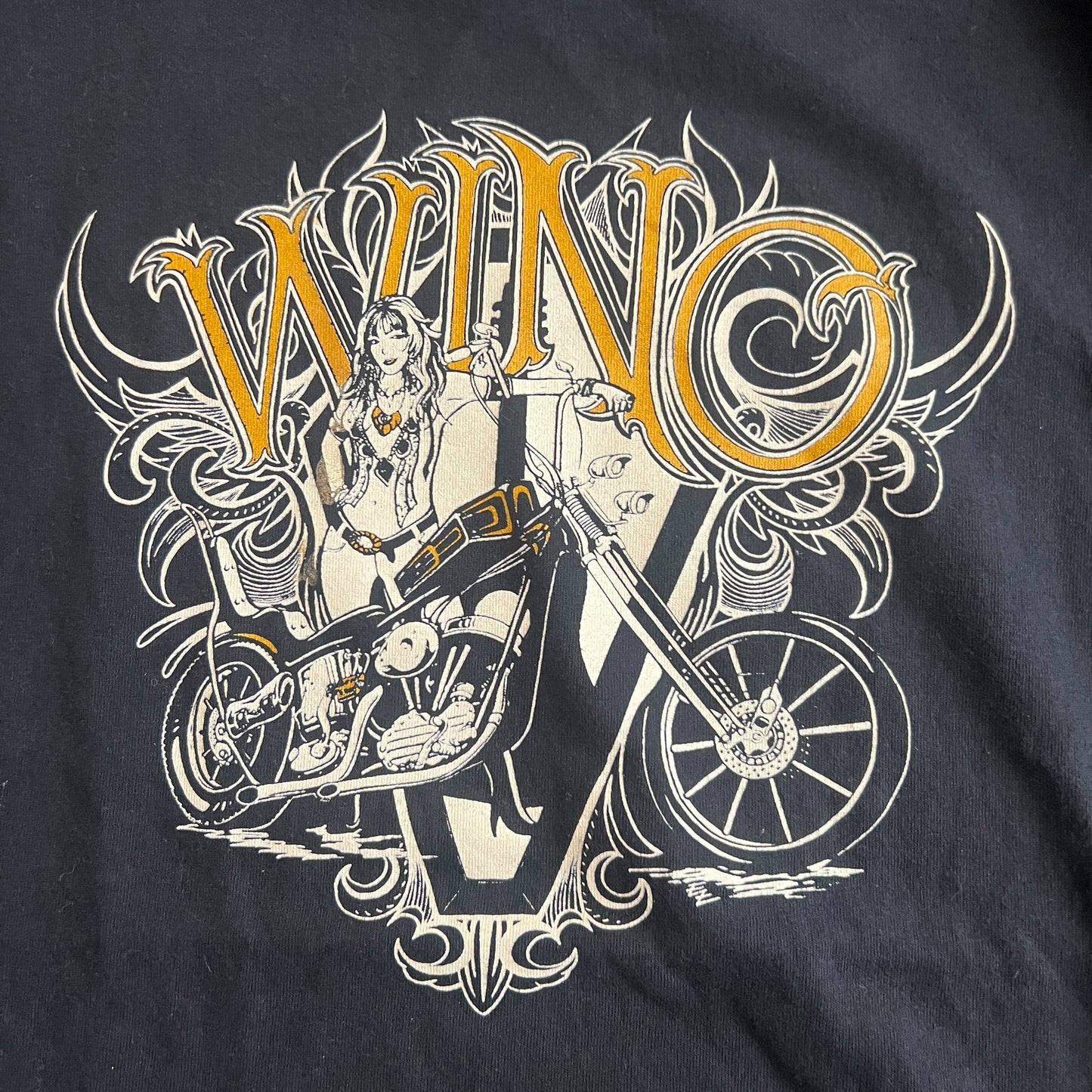 Wino Band T-Shirt Size M Robert Scott Weinrich