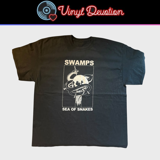 Swamps Hardcore Band Sea Of Snakes T-Shirt Size XXL