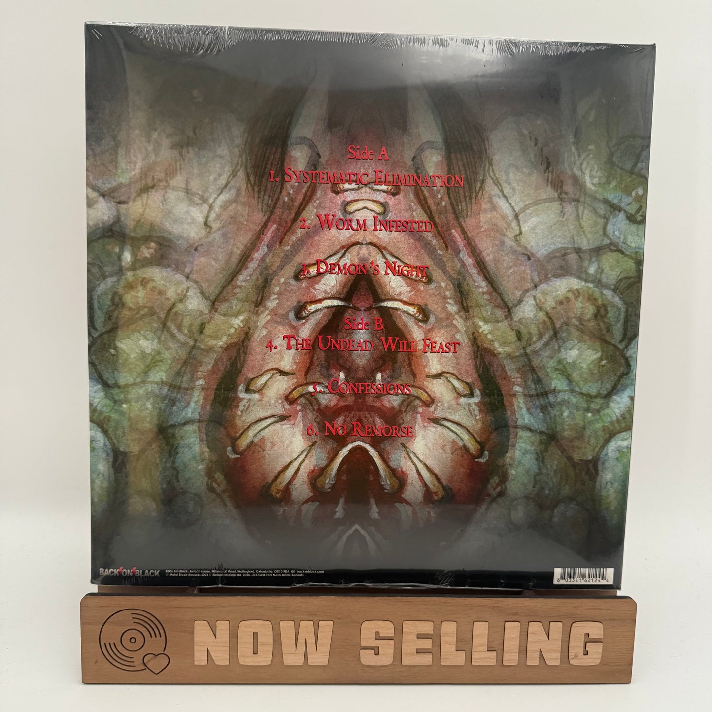 Cannibal Corpse - Worm Infested Vinyl EP Reissue Green w/ Red Splatter SEALED