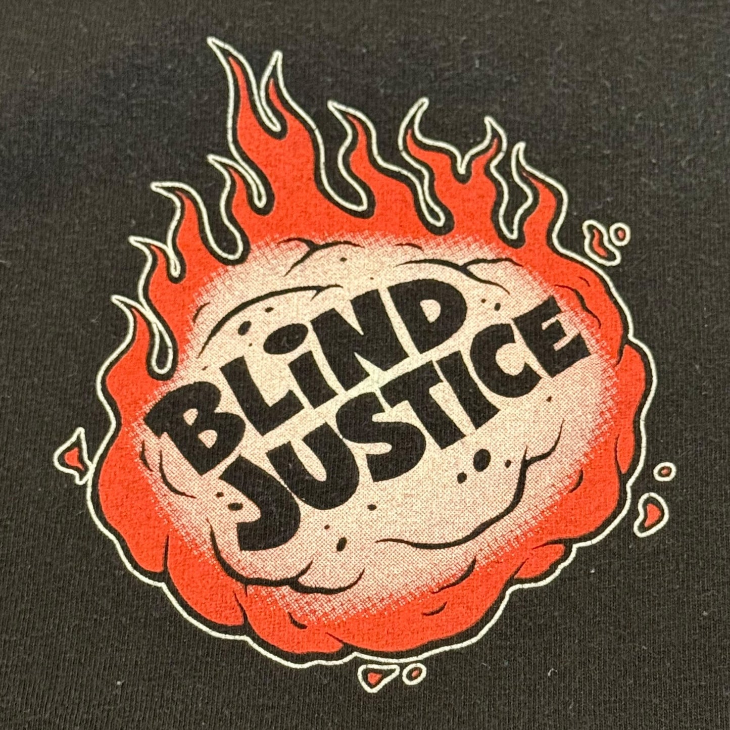 Blind Justice Band Live By Our Own Rules T-Shirt Size XL