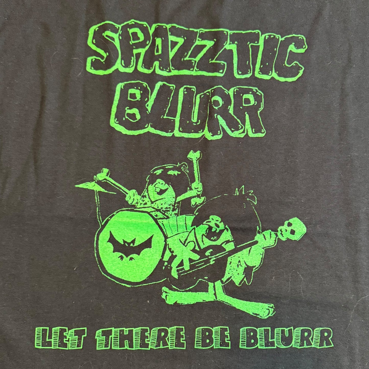 Spazztic Blurr Band Let There Be Blurr T-Shirt Size L Wehrmacht