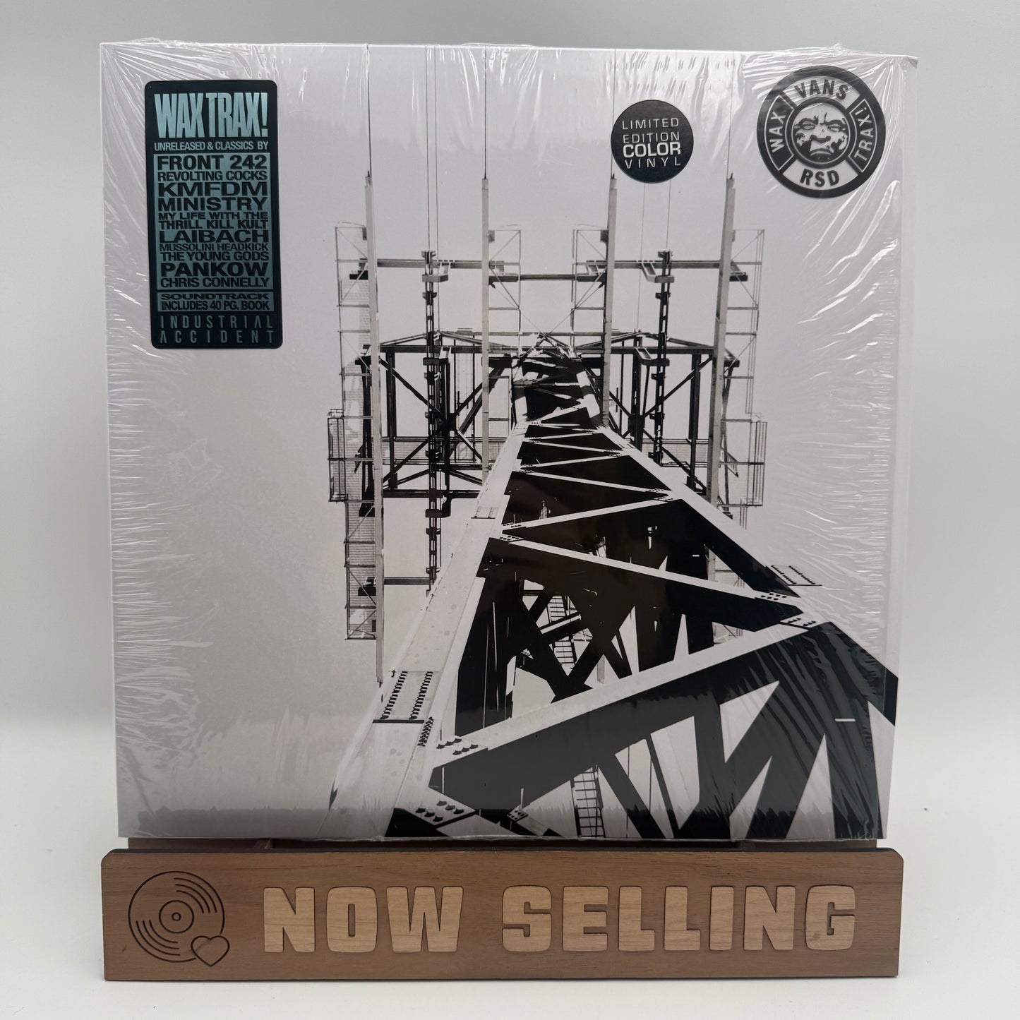 Industrial Accident: The Story Of Wax Trax! Records Viny LP Blue RSD 2019