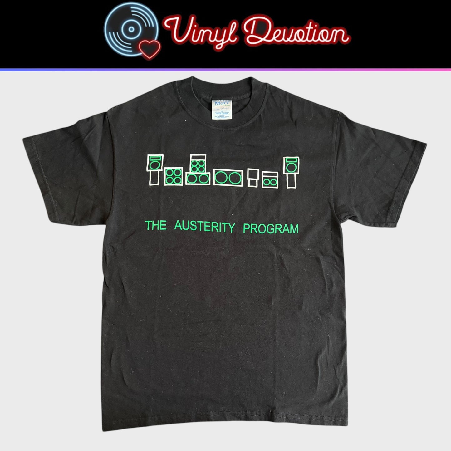 The Austerity Program Band Terra Nova EP Amps Vintage T-Shirt Size M