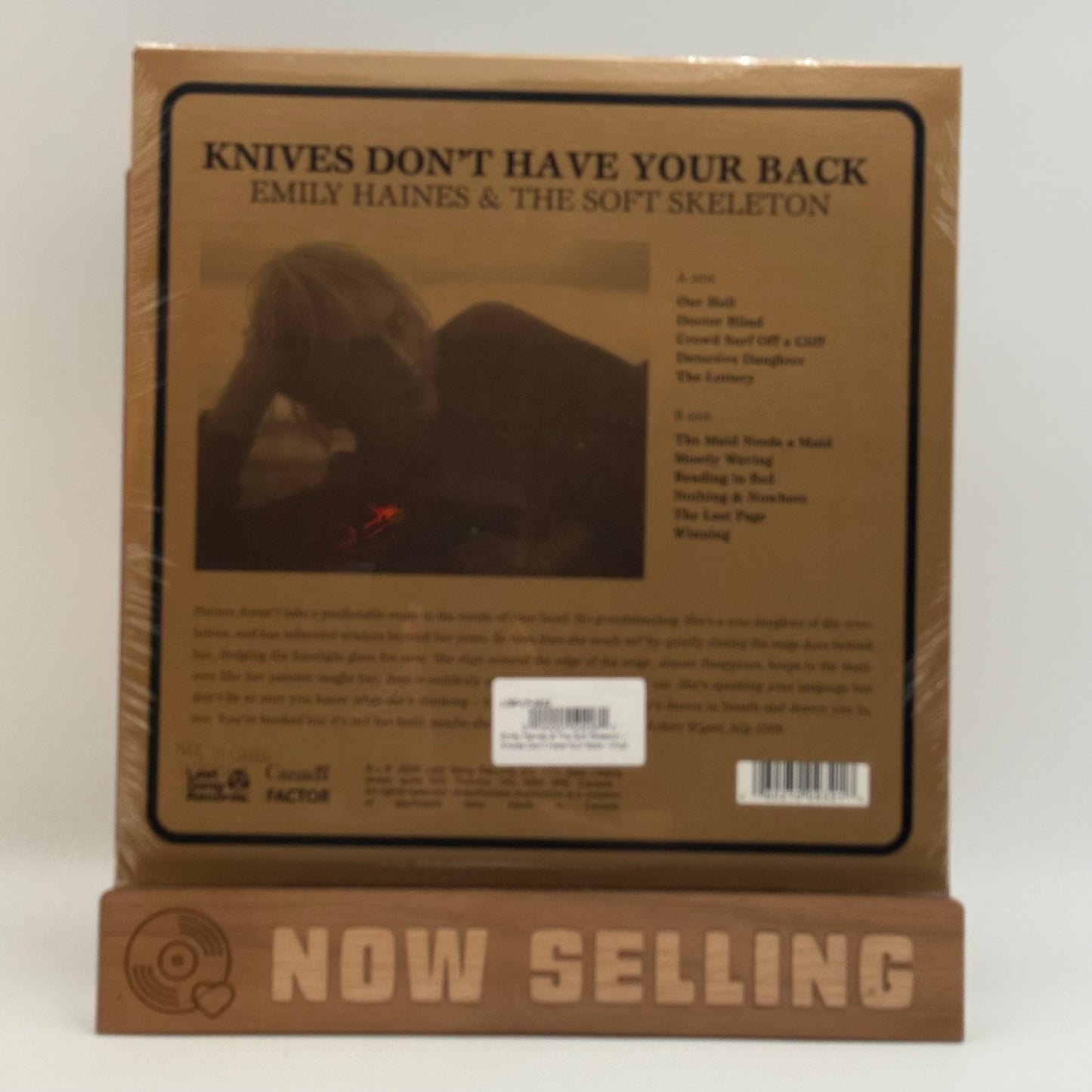 Emily Haines & The Soft Skeleton - Knives Don't Have Your Back Vinyl LP Reissue SEALED