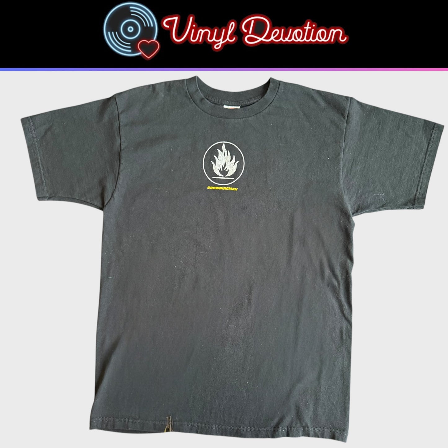 Drowningman Band Busy Signal At The Suicide Hotline 1998 Vintage T-Shirt Size L