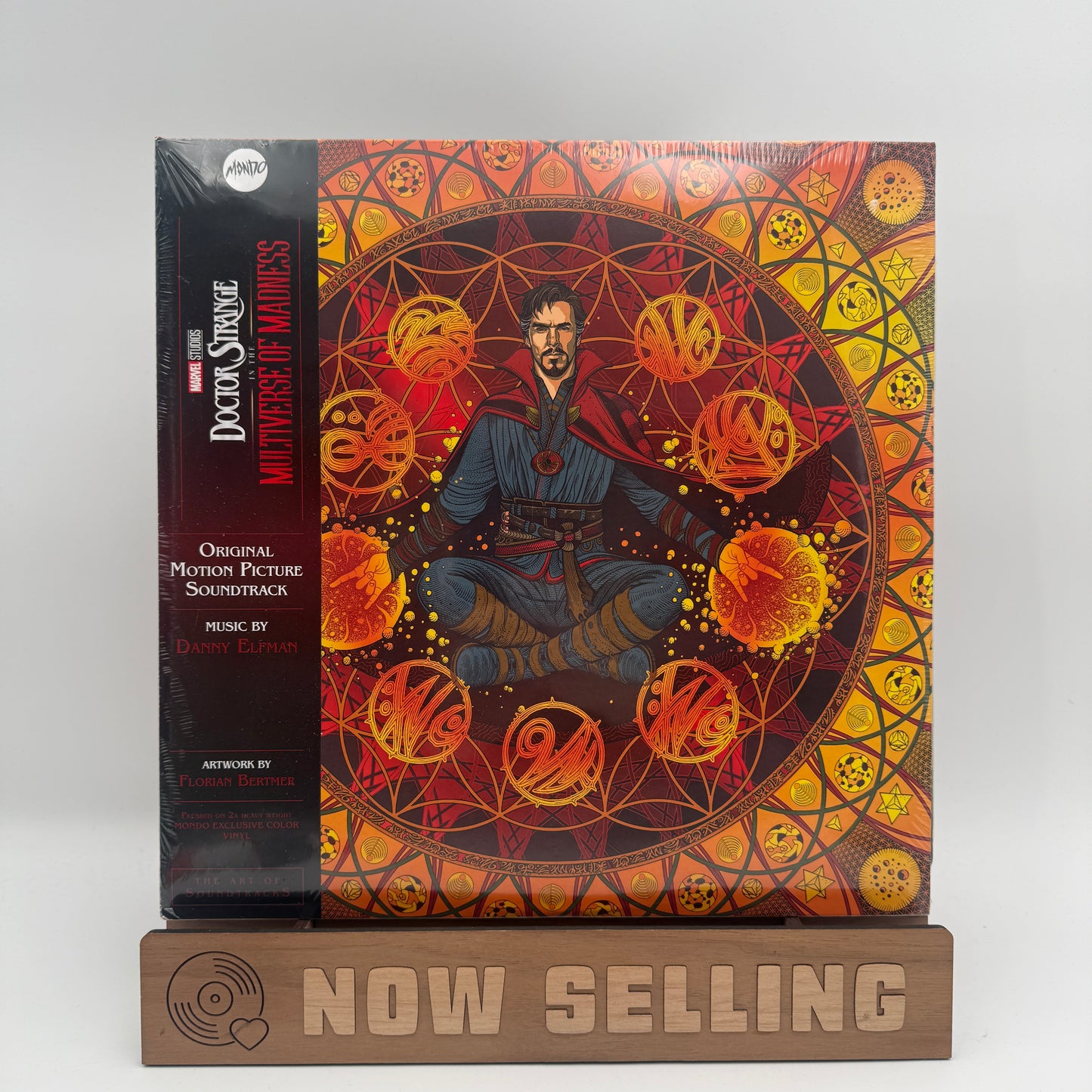 Doctor Strange Multiverse Of Madness Vinyl LP Red Black Splatter SEALED Danny Elfman