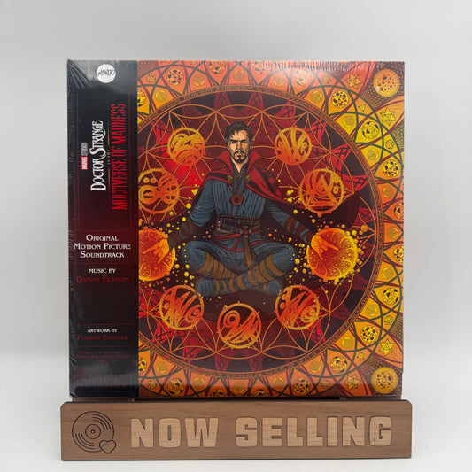 Doctor Strange Multiverse Of Madness Vinyl LP Red Black Splatter SEALED Danny Elfman