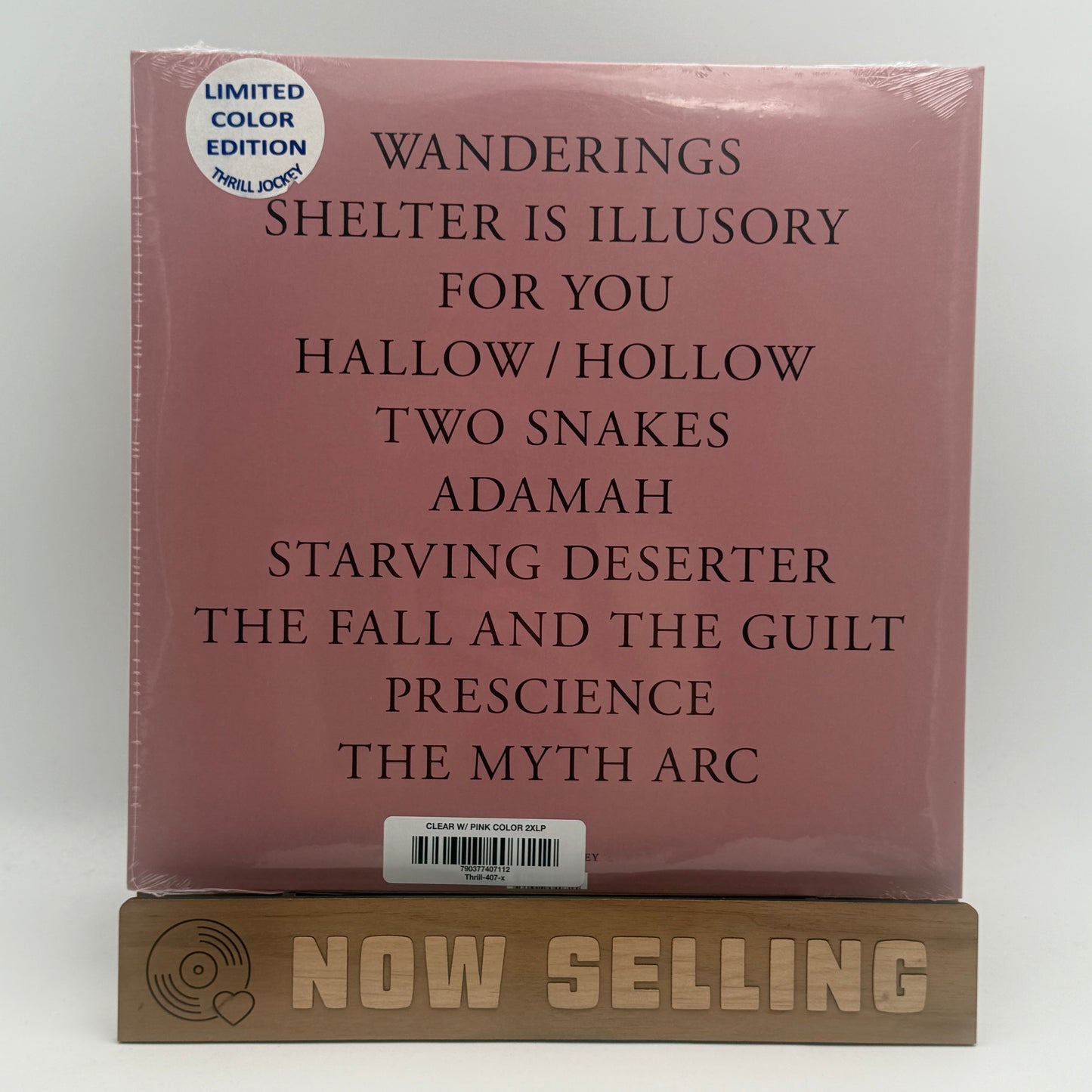 The Body - No One Deserves Happiness Vinyl LP Clear / Pink SEALED