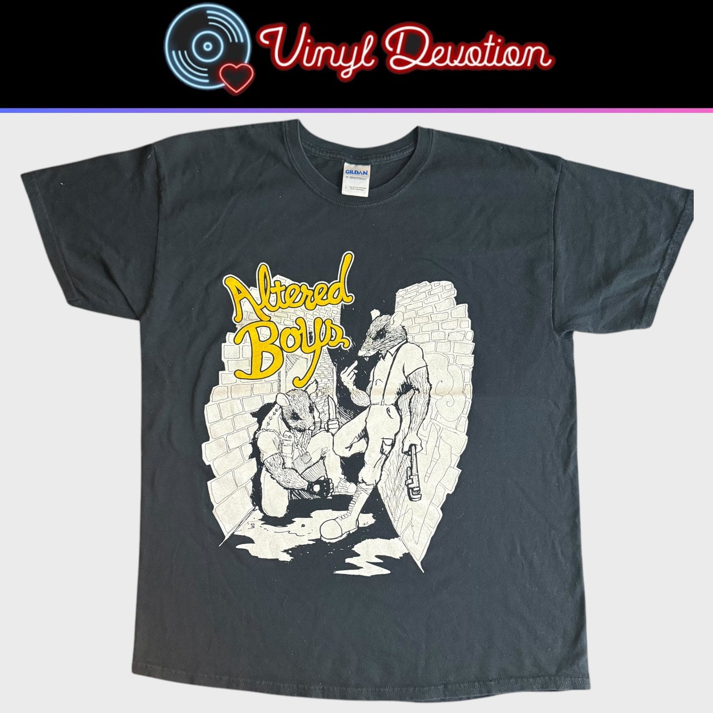 Altered Boys Band Rat Warriors T-Shirt Size L