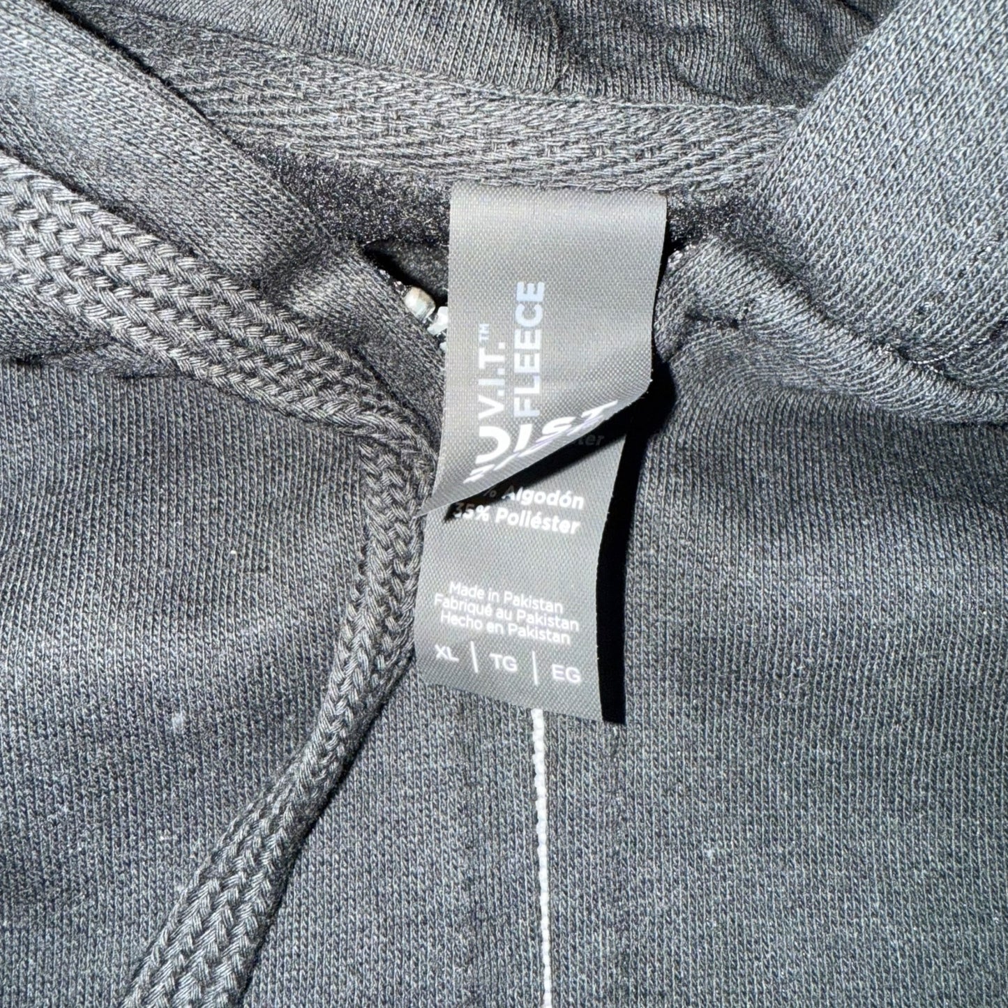 EyeHateGod Band Southern Nihilism Front (Light Gray Print) Zip Up Hoodie Size XL
