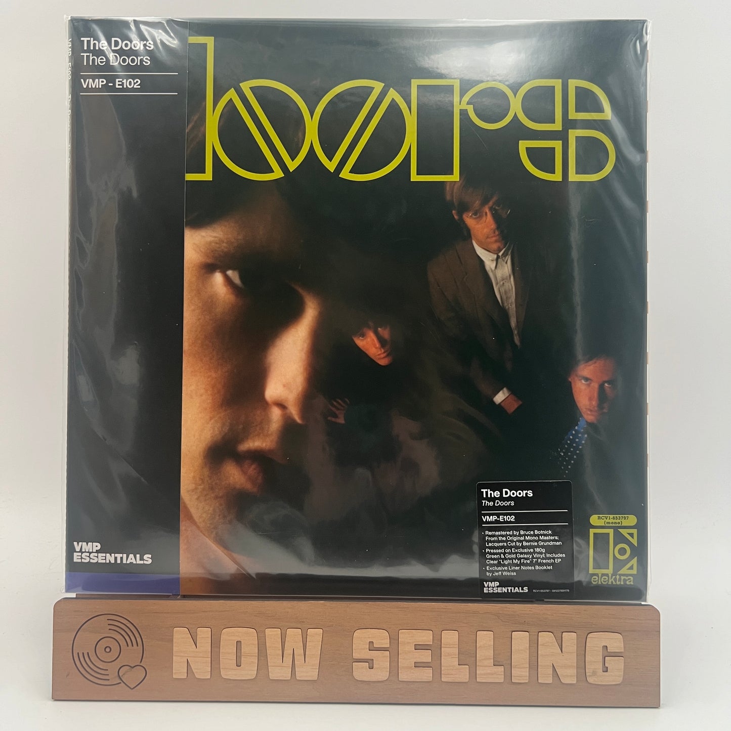 The Doors - Self Titled Vinyl LP Mono Galaxy Green w/ Clear 7" Vinyl Me Please E102