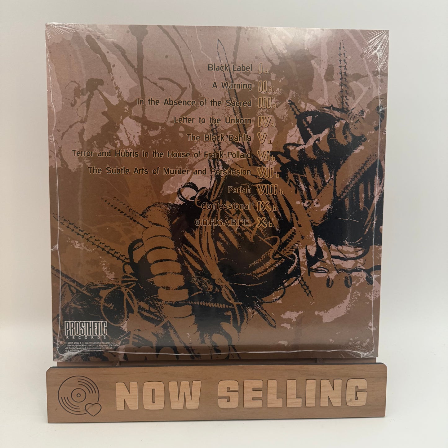 Lamb Of God - New American Gospel Vinyl LP Clear w/ White Gold Splatter SEALED