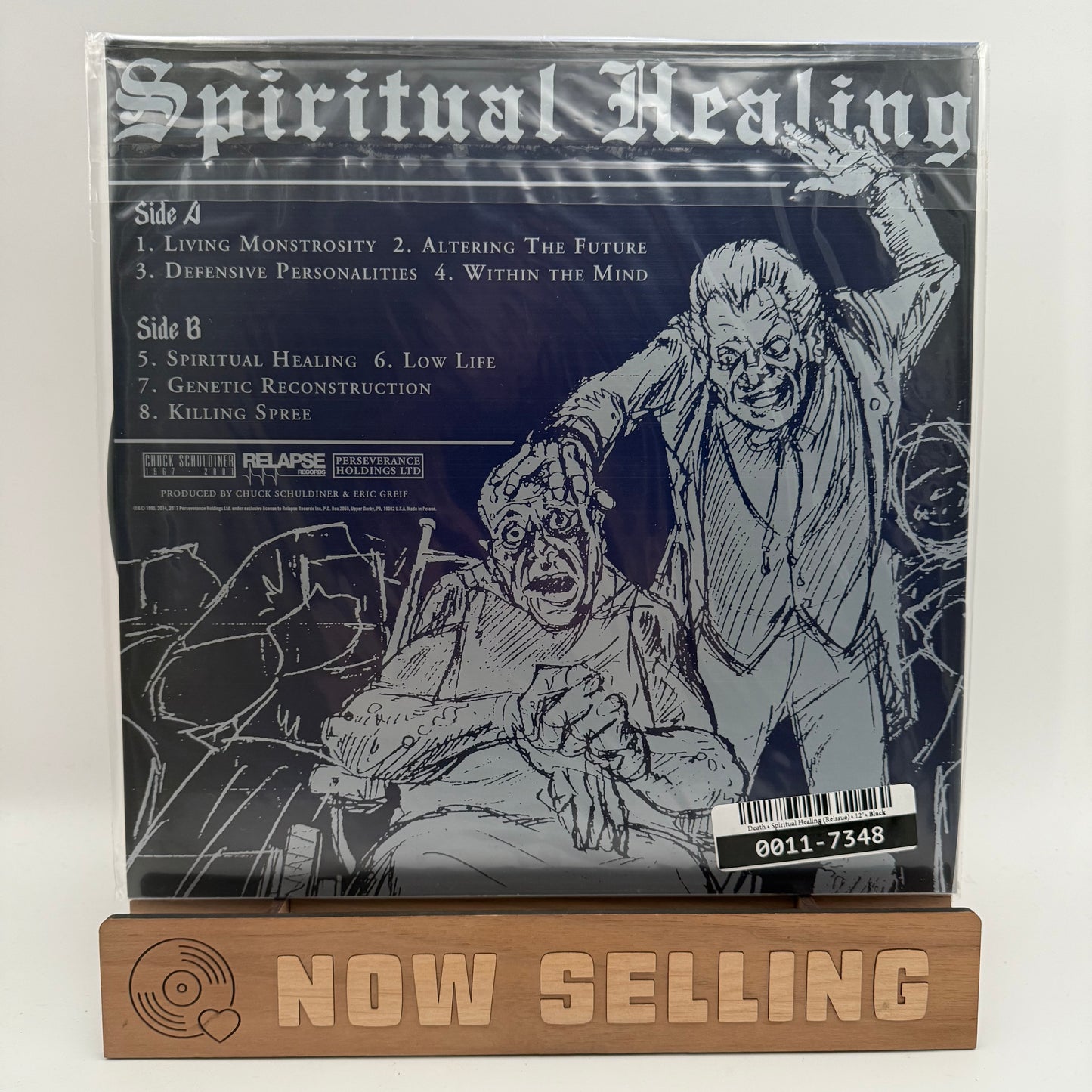 Death - Spiritual Healing Vinyl LP Reissue Black SEALED