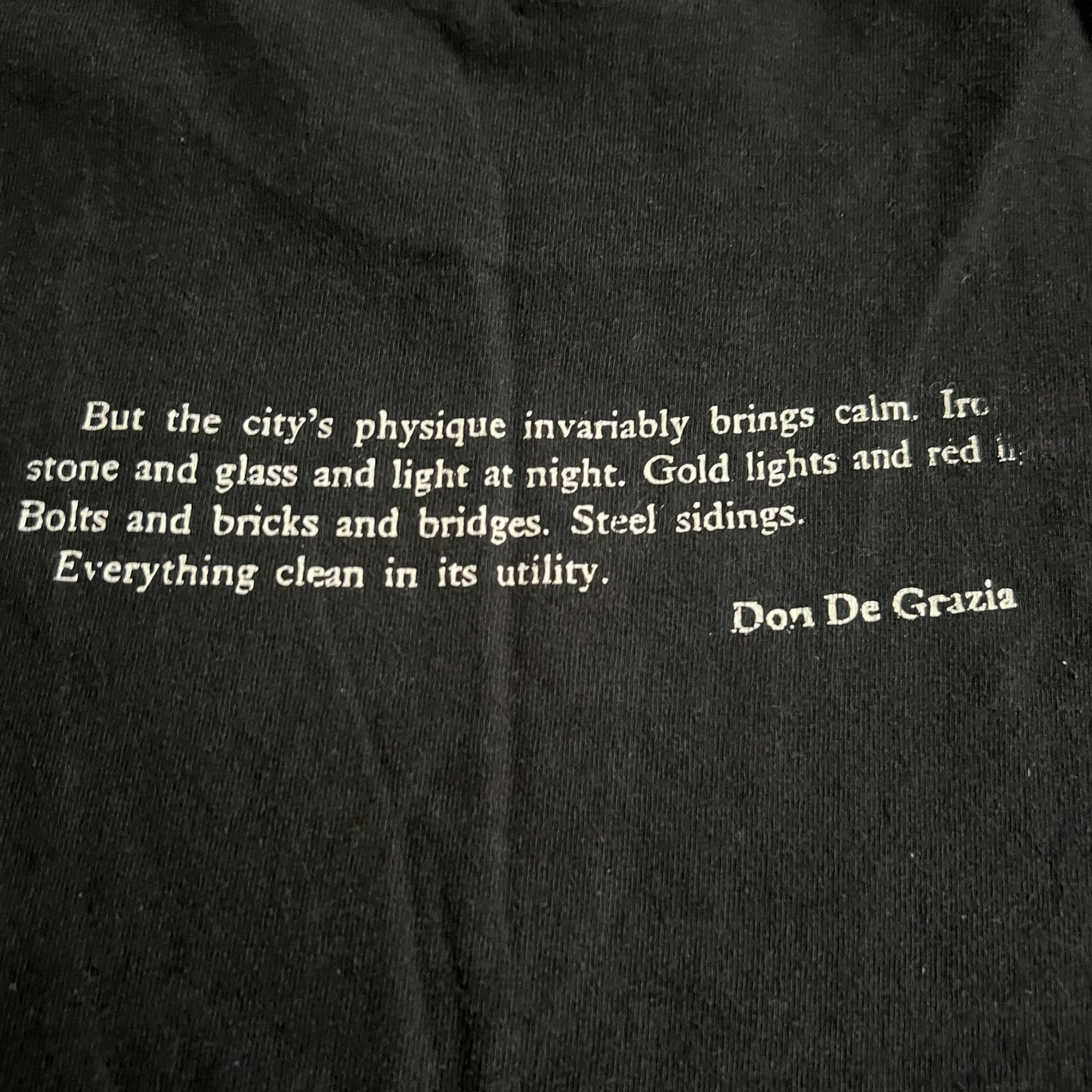 Modern Life is War Band Don De Grazia American Skin T-Shirt Size L