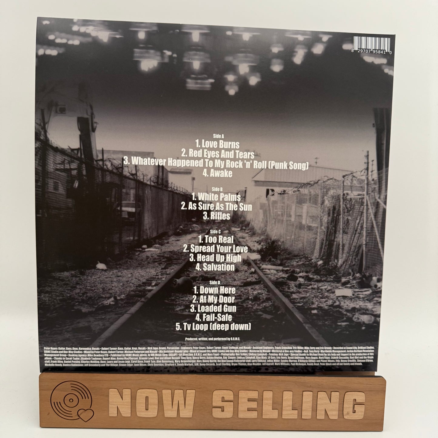 Black Rebel Motorcycle Club - B.R.M.C. Vinyl LP Reissue White