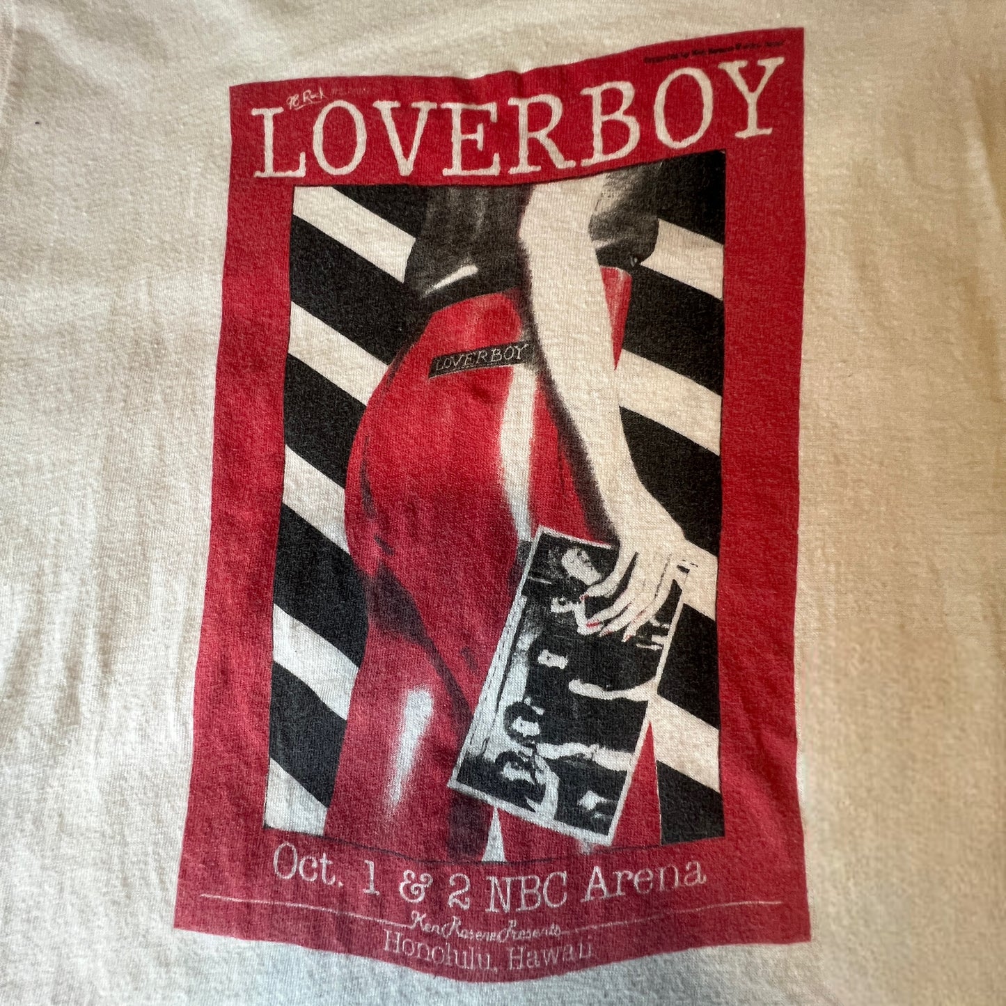 Loverboy - Oct 1st & 2nd Hawaii Band Tank Top T-Shirt Size XL