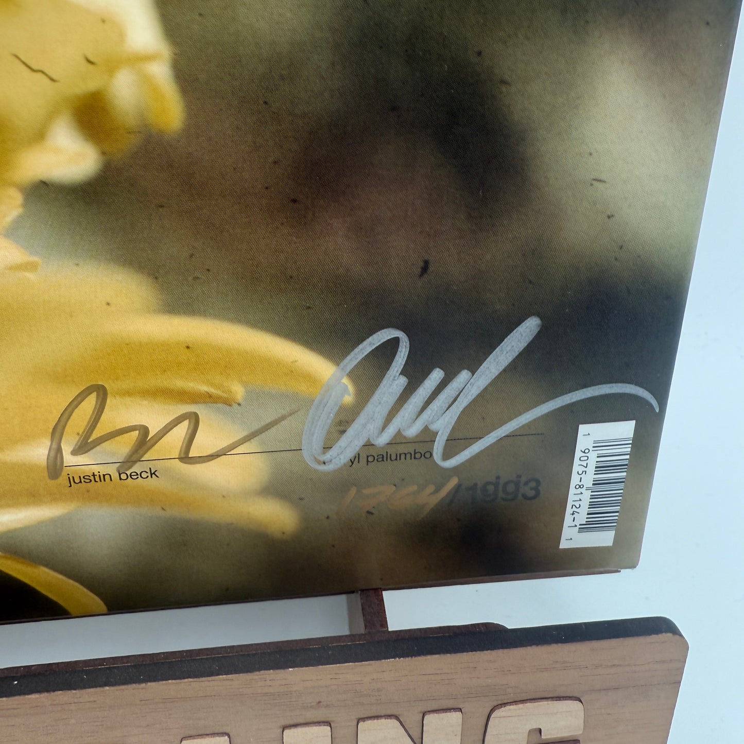 Glassjaw - Material Control Vinyl LP Black Numbered Signed