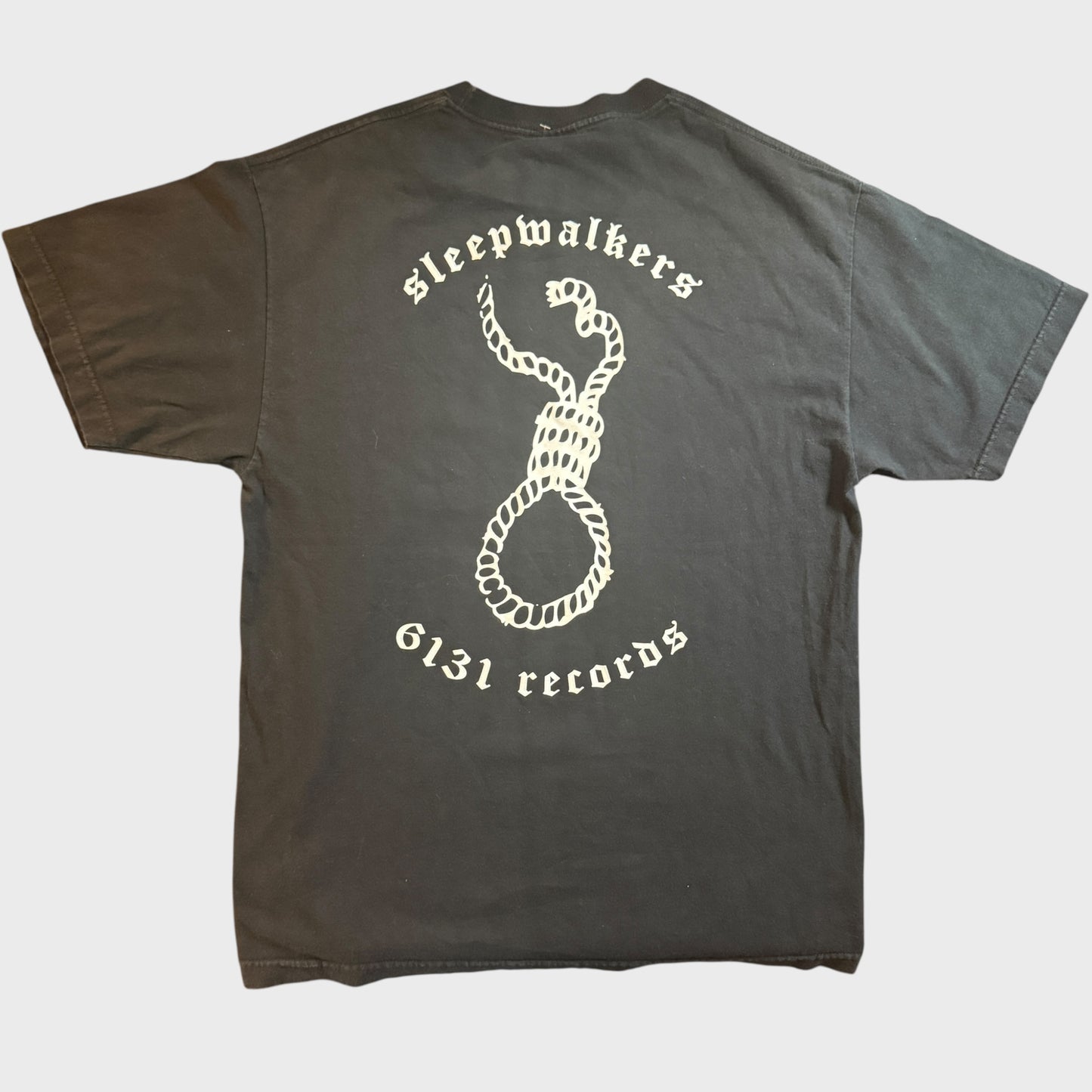Sleepwalkers Hardcore Band T-Shirt Size L 6131 Records