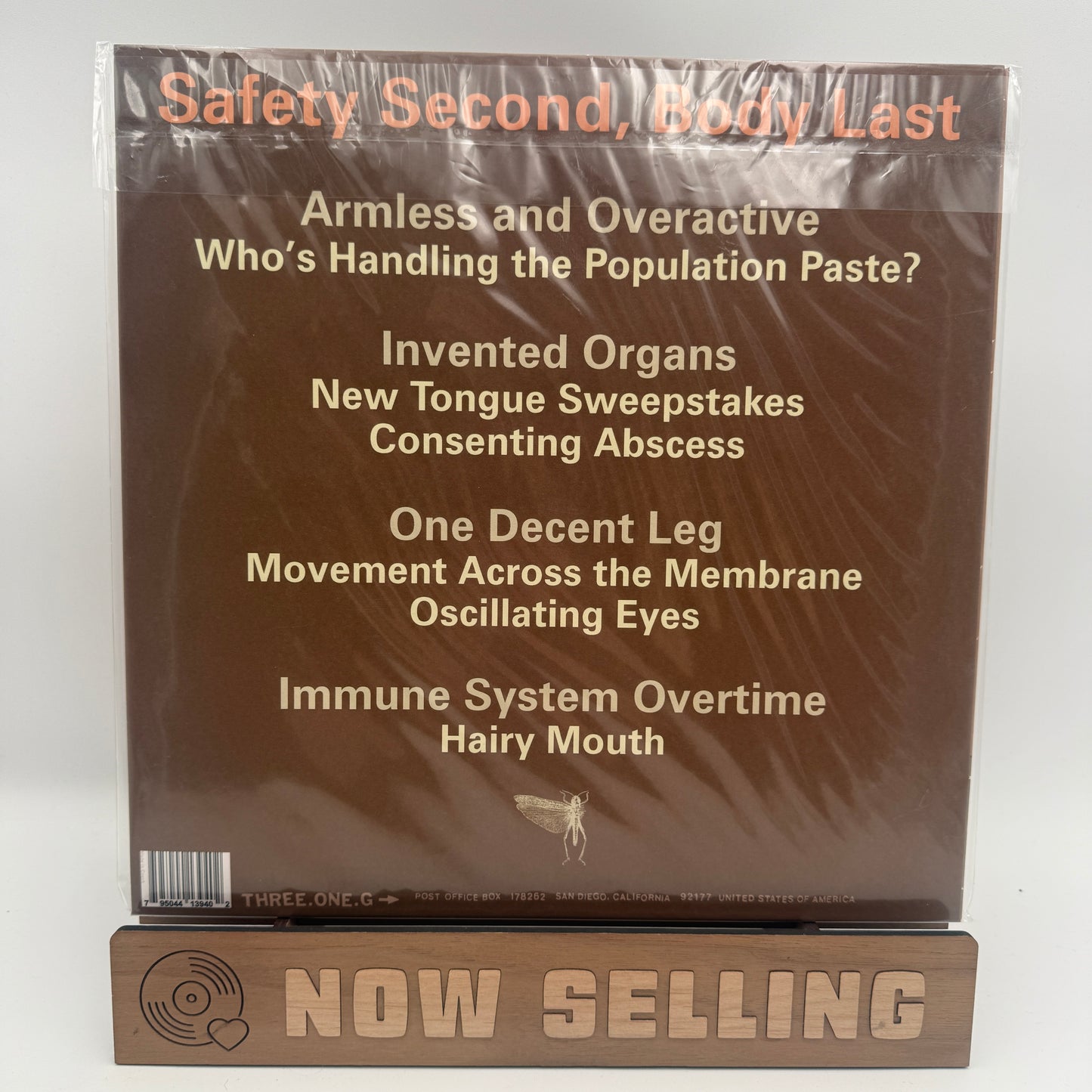 The Locust - Safety Second, Body Last Vinyl LP Black / Brown LTD 150