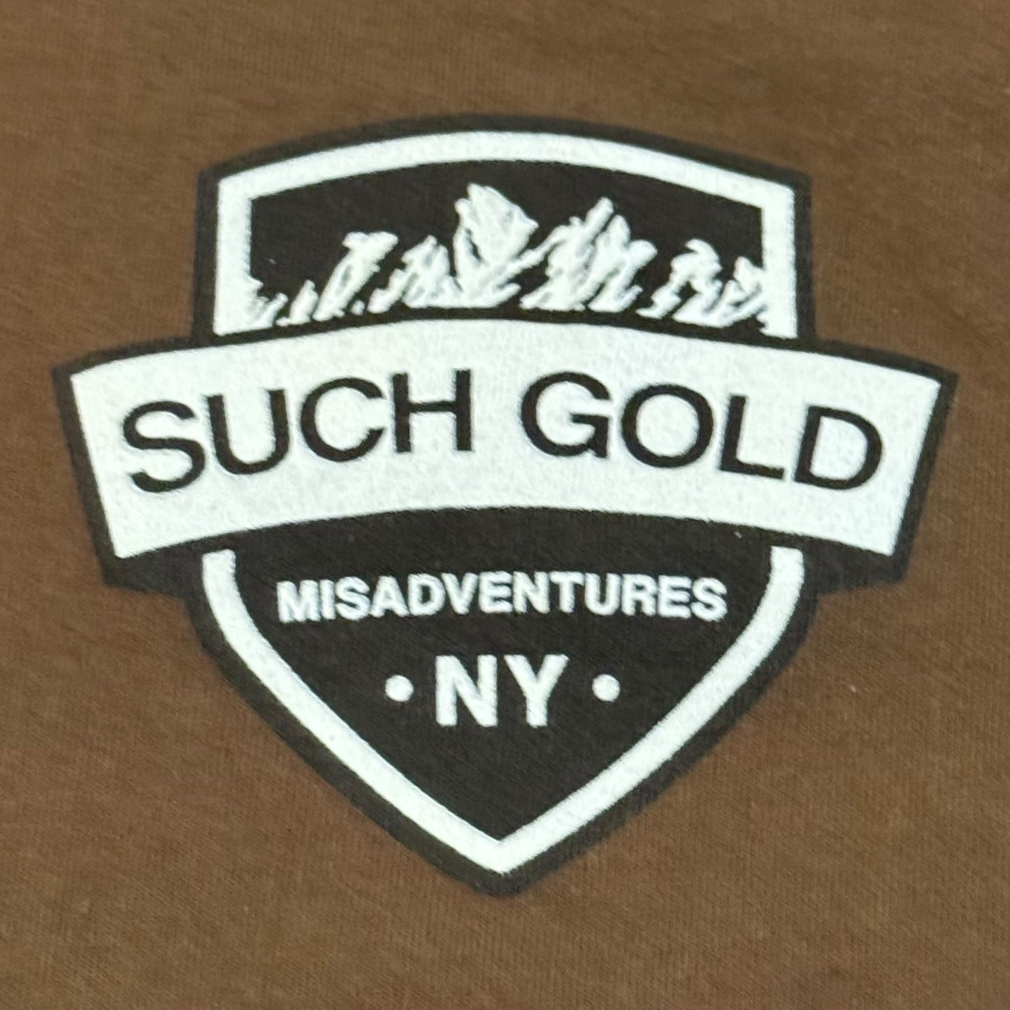 Such Gold Band Misadventures 2012 Brown T-Shirt Size XL