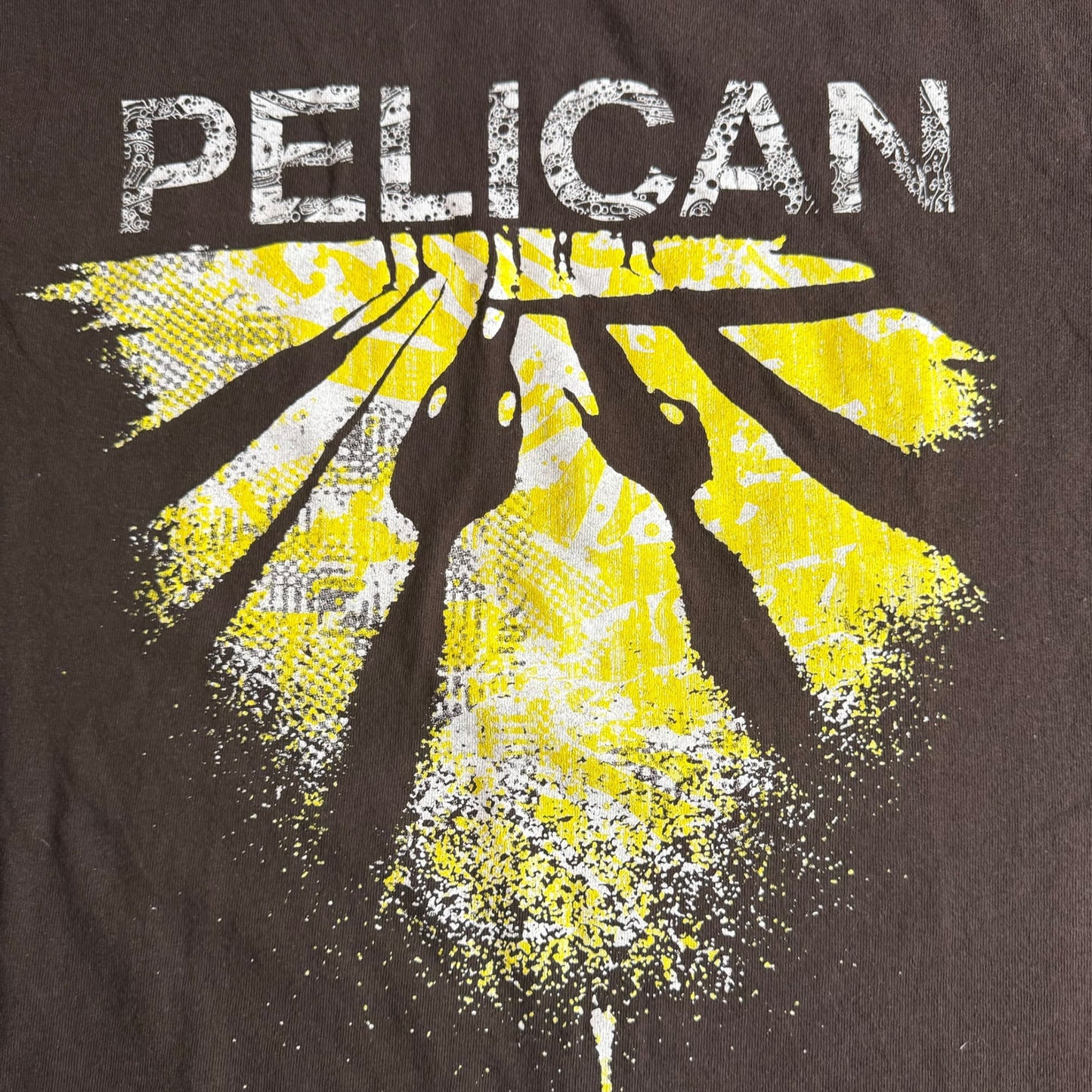 Pelican Band City Of Echoes - Silhouettes Brown T-Shirt Size M