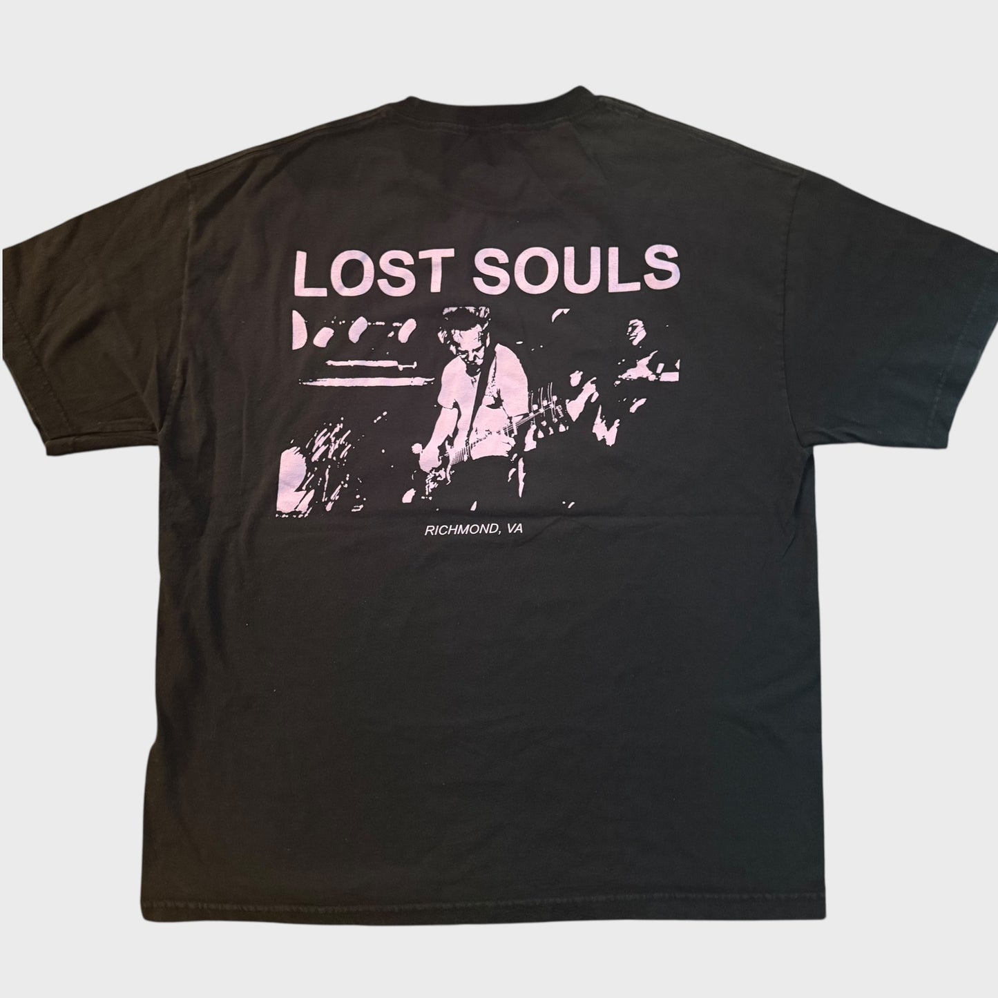 Lost Souls RIchmond VA Hardcore Band T-Shirt Size XL Angel Du$t