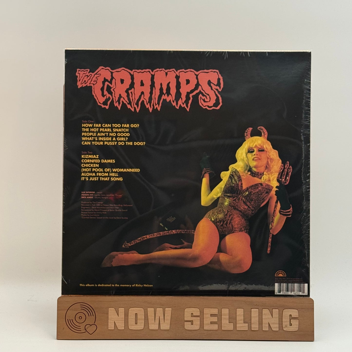 The Cramps - A Date With Elvis Vinyl LP Reissue Yellow SEALED