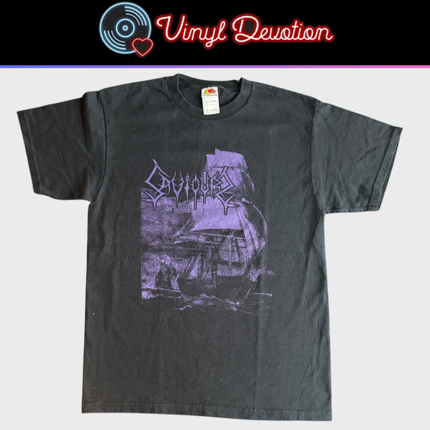 Saviours Band Warship Vintage T-Shirt Size M Stoner Doom