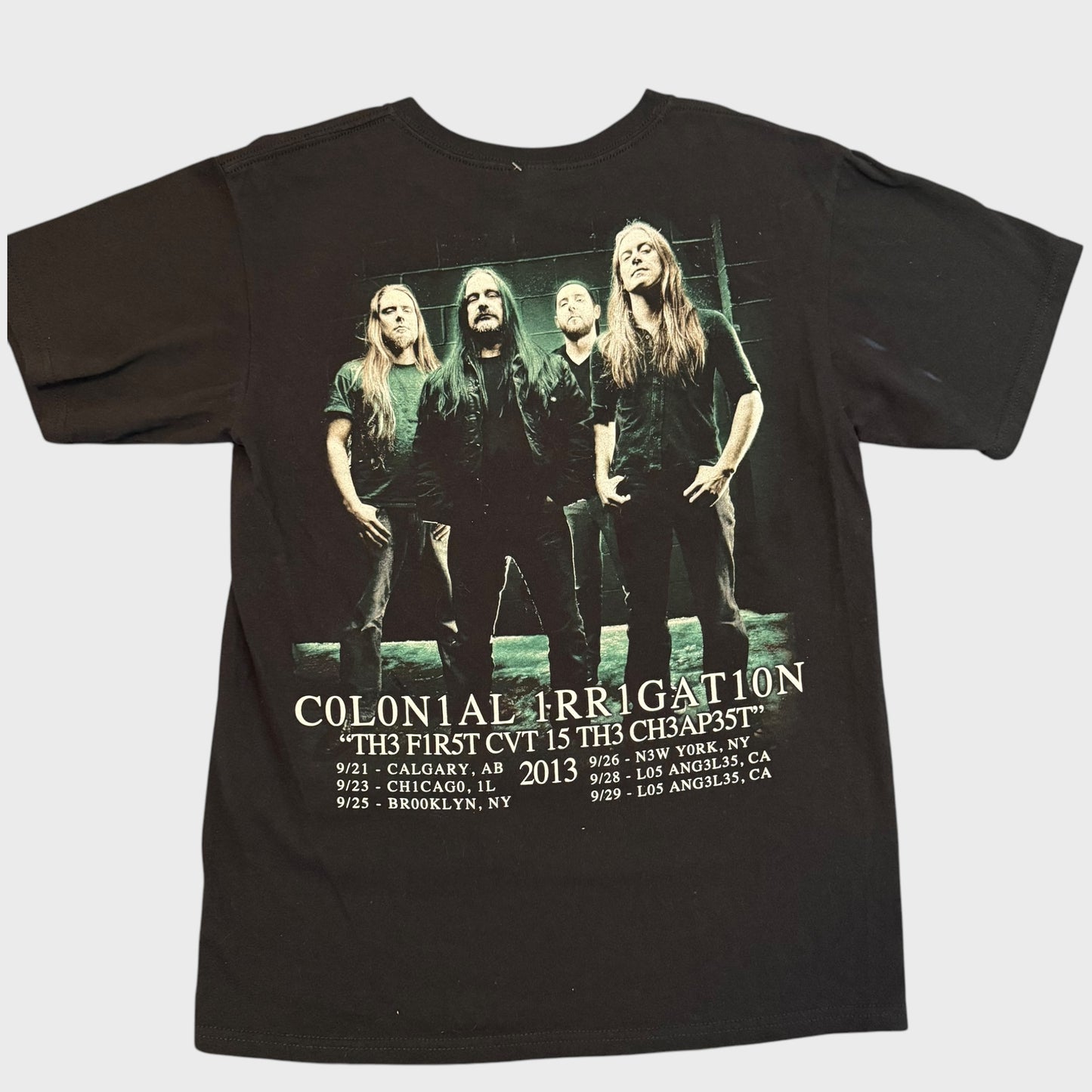 Carcass Band 2013 Tour Surgical Steel T-Shirt Size M