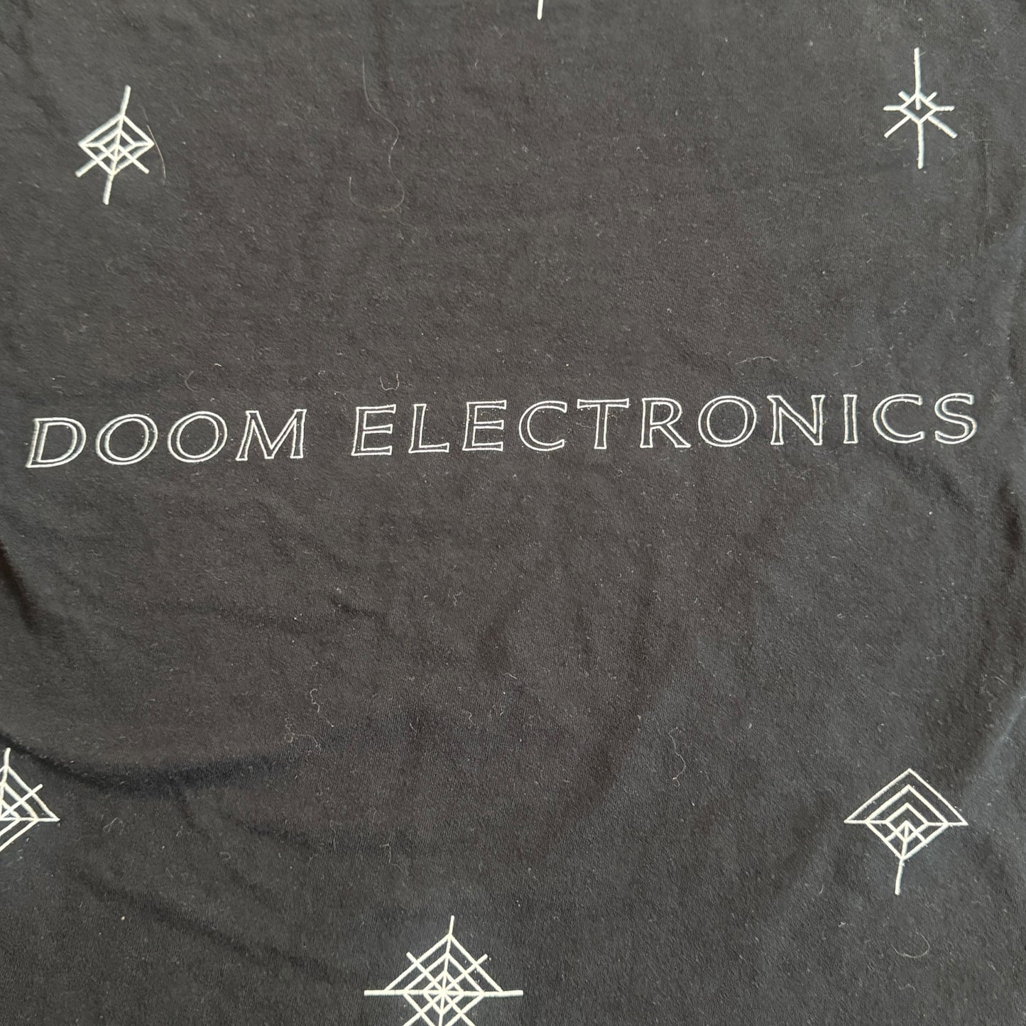 Prurient Band Doom Electronics Long Sleeve T-Shirt Size L Vatican Shadow Cold Cave Hospital Productions