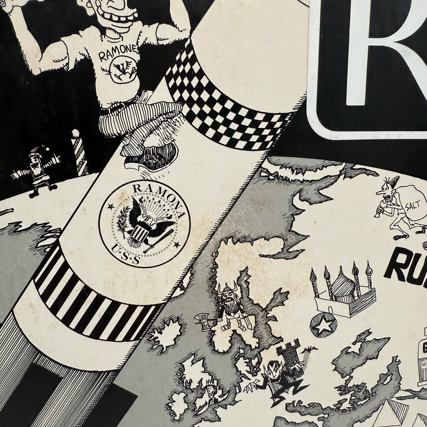 Ramones - Rocket To Russia Vinyl LP Original 1st Press Winchester