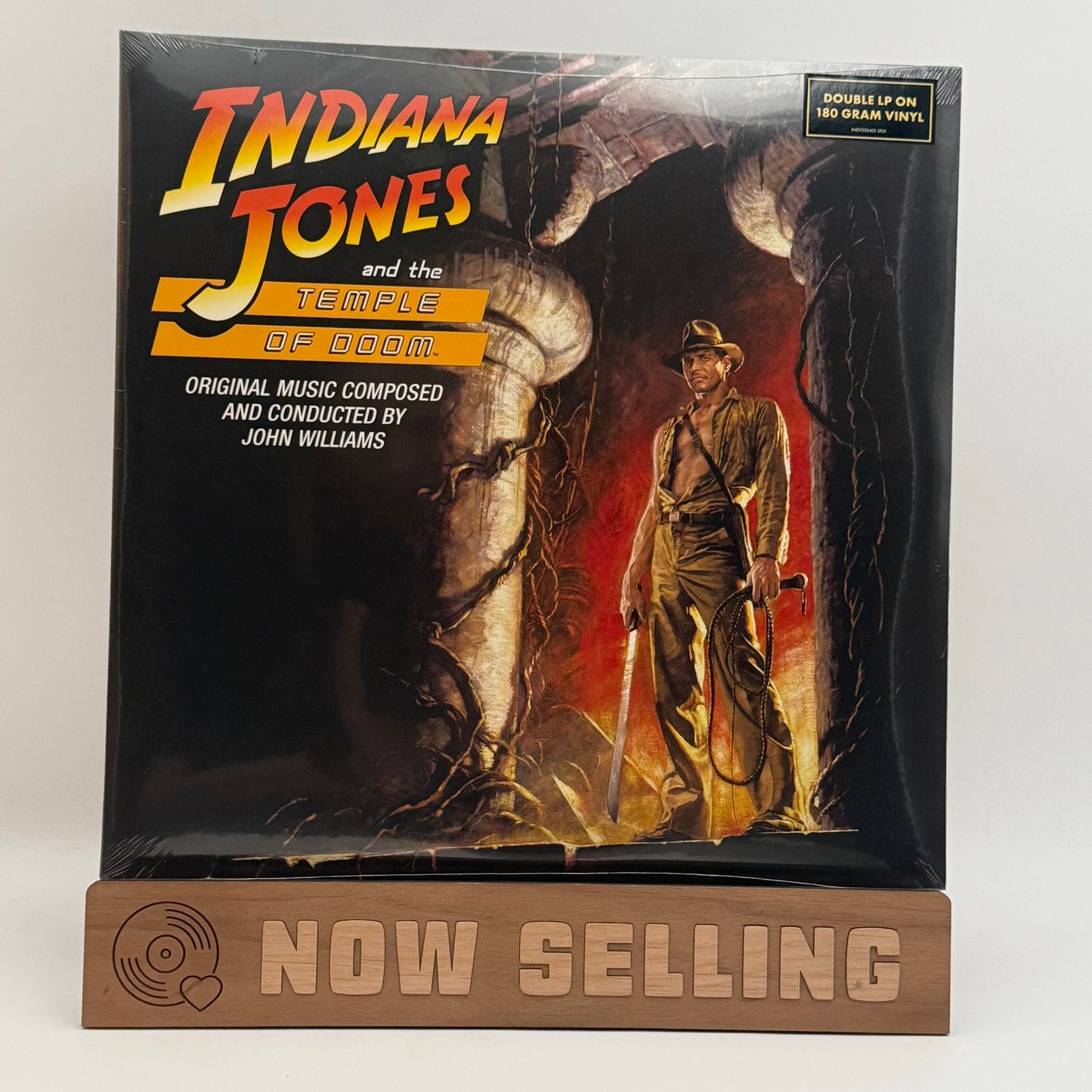 Indiana Jones And The Temple Of Doom Soundtrack Vinyl LP Reissue SEALED John Williams