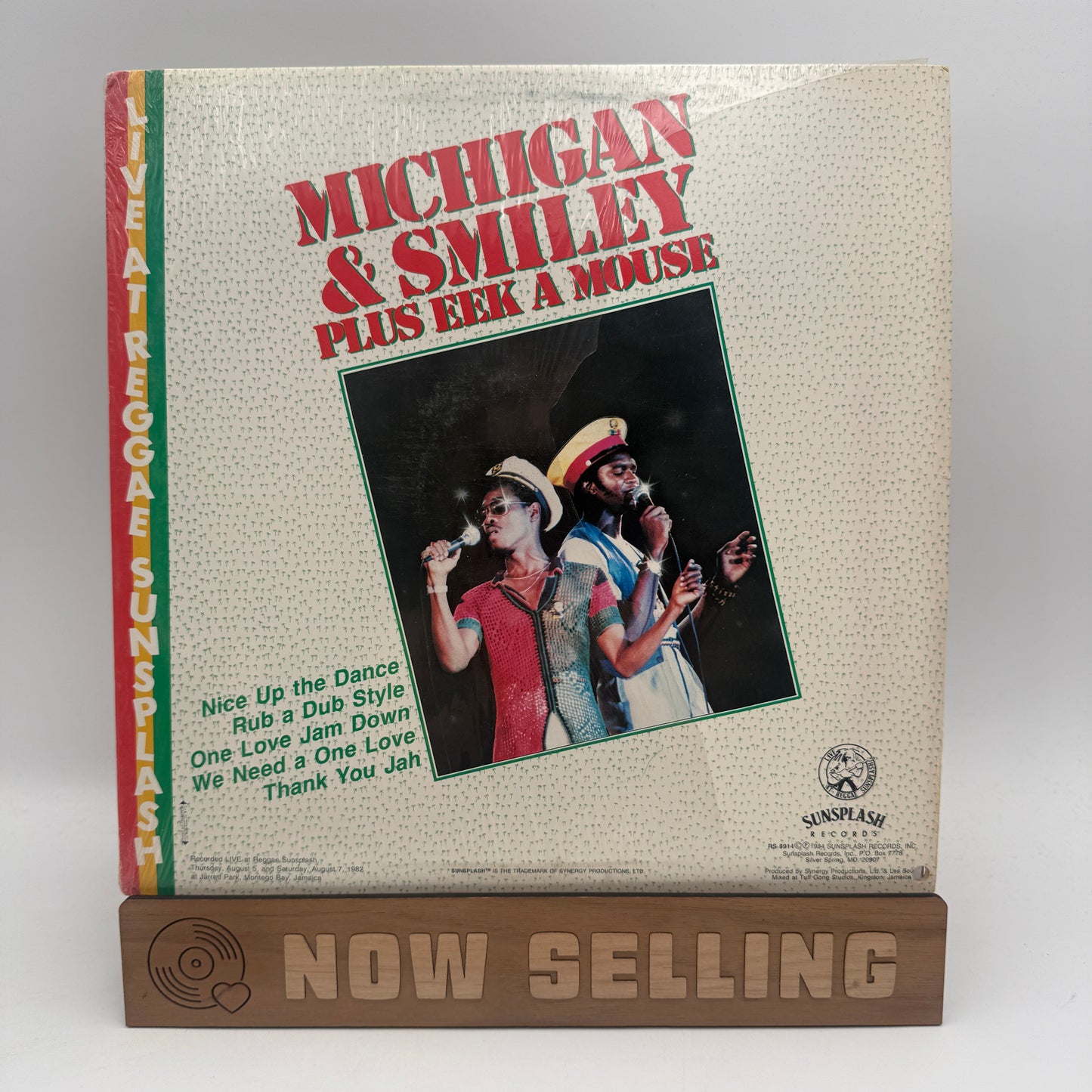 Eek A Mouse / Michigan & Smiley – Live At Reggae Sunsplash Vinyl LP