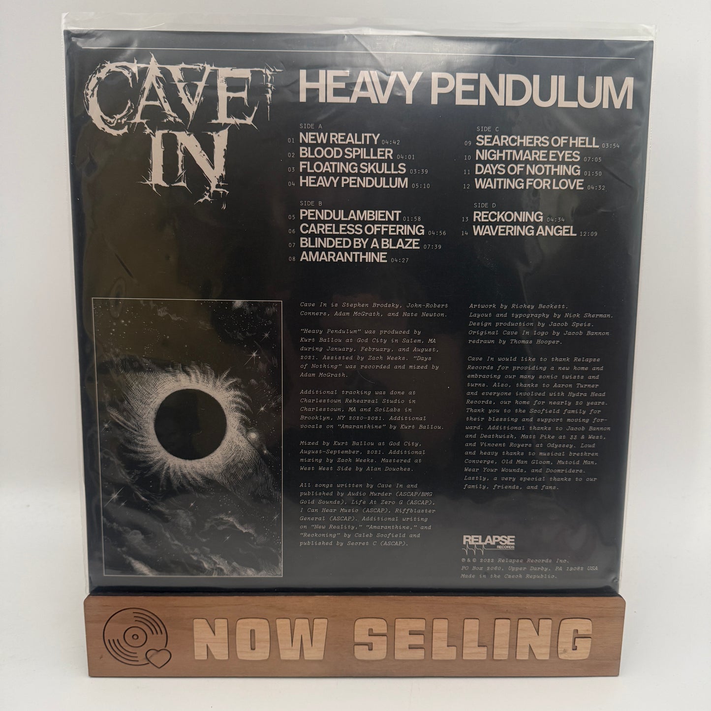 Cave In - Heavy Pendulum Vinyl LP Gold Nugget