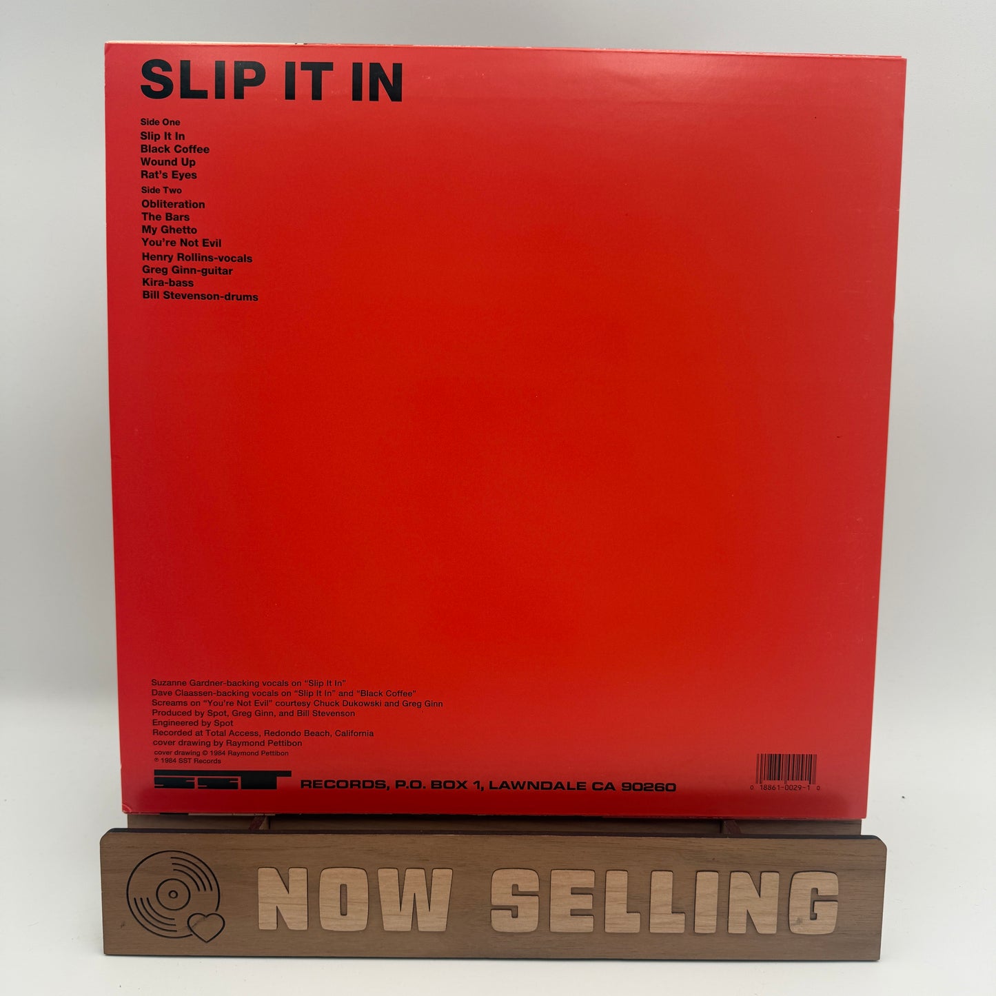 Black Flag - Slip It In Vinyl LP Repress