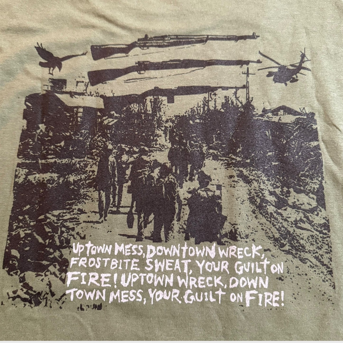 EyeHateGod Band New Orleans Is The New Vietnam Green T-Shirt Size XL