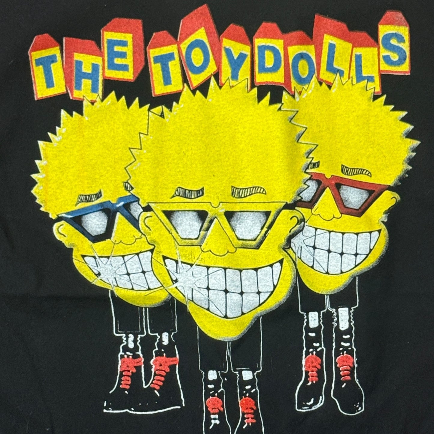 The Toy Dolls Punk Band 2014 Tour T-Shirt Size M