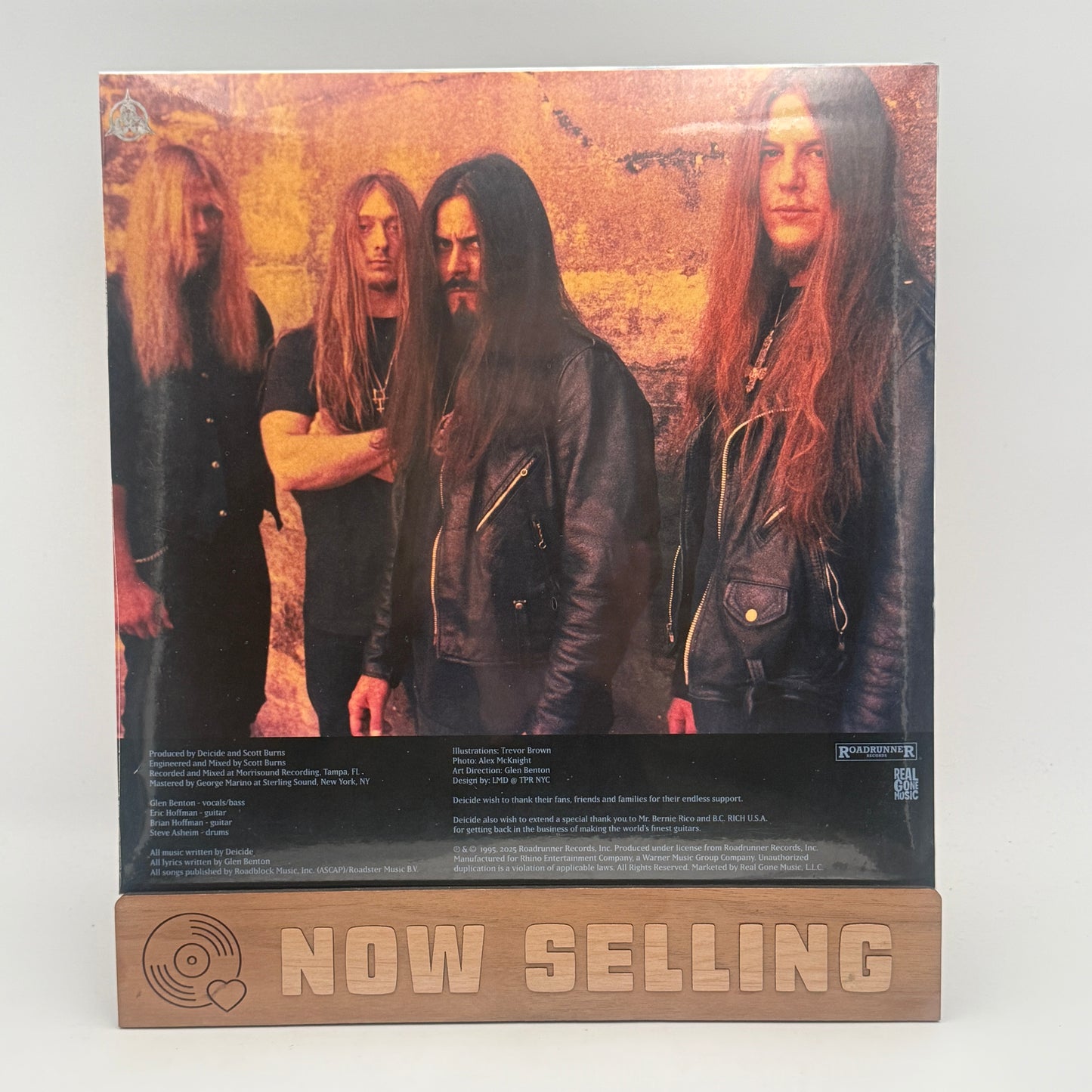Deicide - Once Upon The Cross Vinyl LP Metallic White Red Blue SEALED RSD