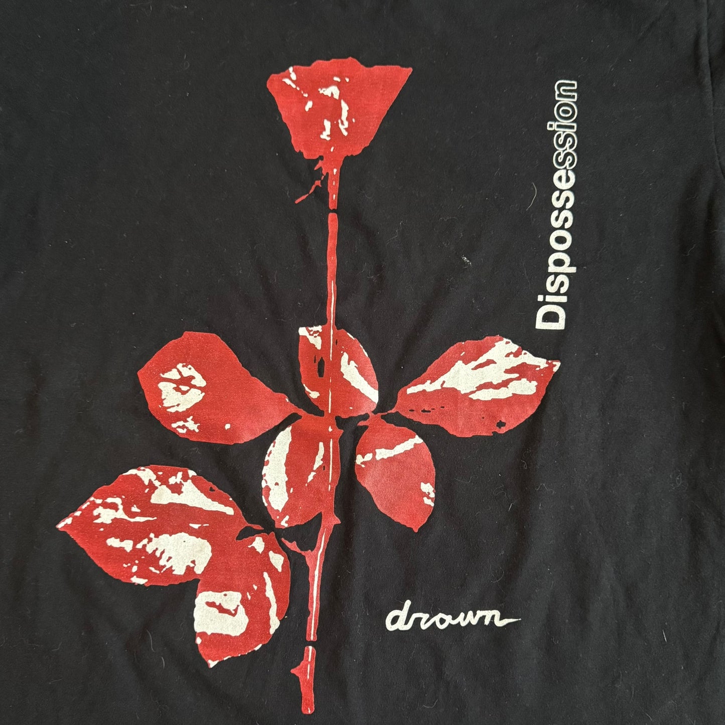 Drown Hardcore Band Dispossession - Depeche Mode Violator RIP T-Shirt Size XL