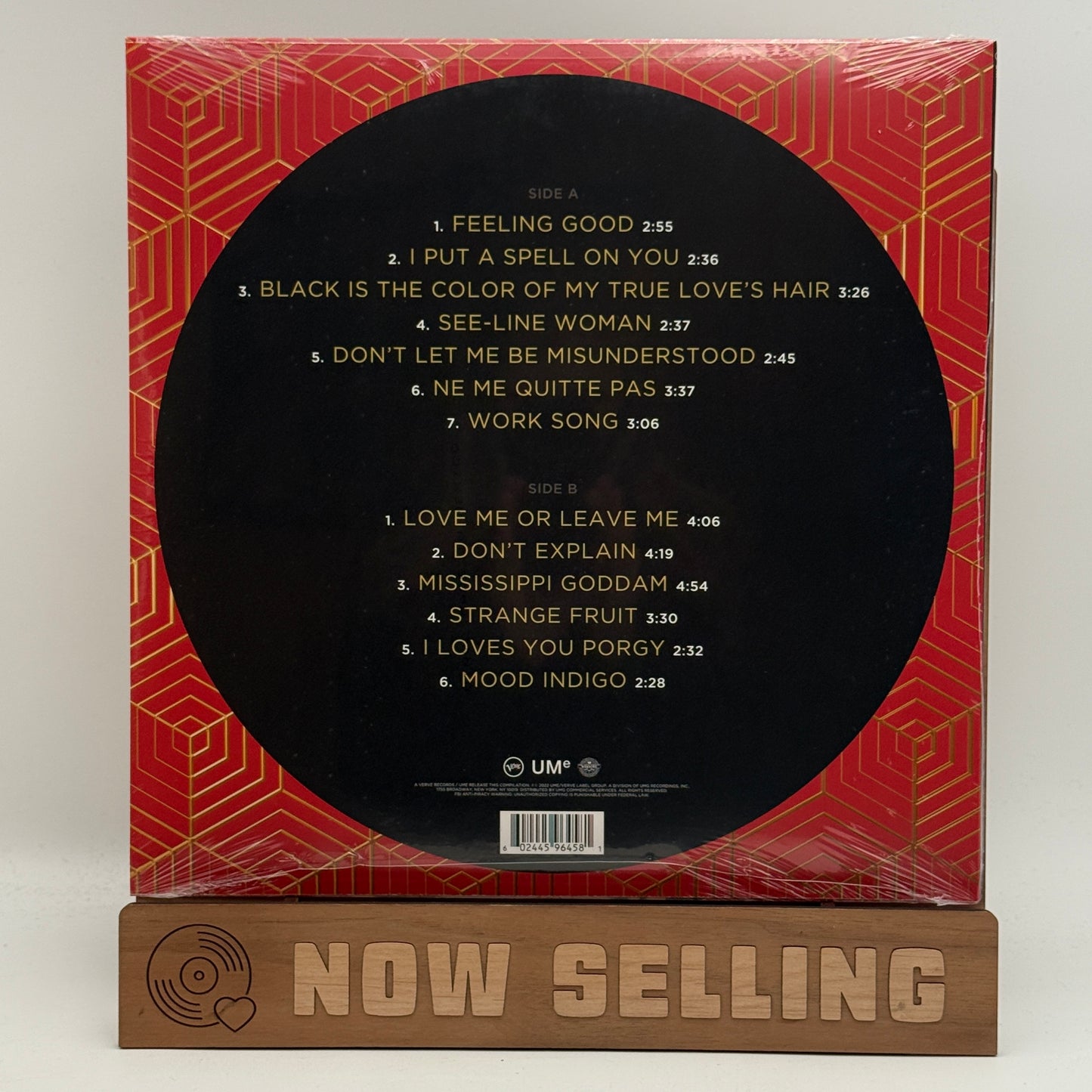 Nina Simone - Feeling Good (Her Greatest Hits) Vinyl LP Opaque Red SEALED