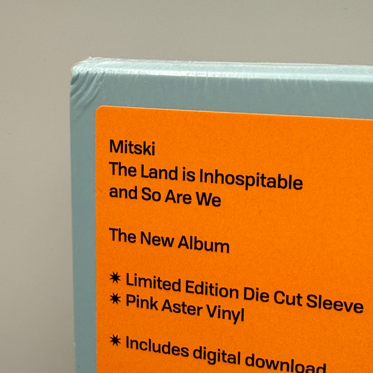 Mitski - The Land Is Inhospitable And So Are We Vinyl LP Pink Aster Die Cut SEALED