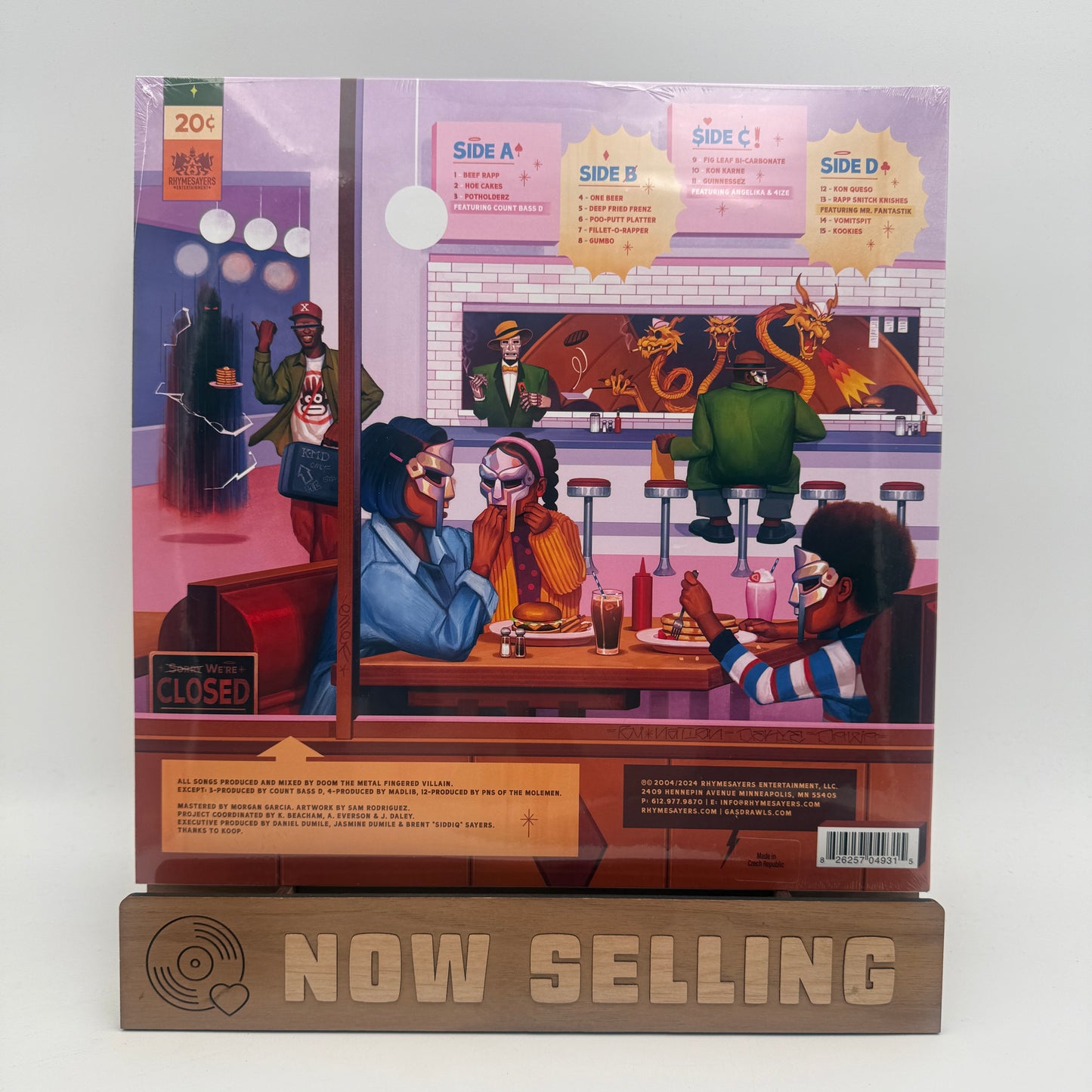 MF Doom - MM..Food Vinyl LP Reissue SEALED