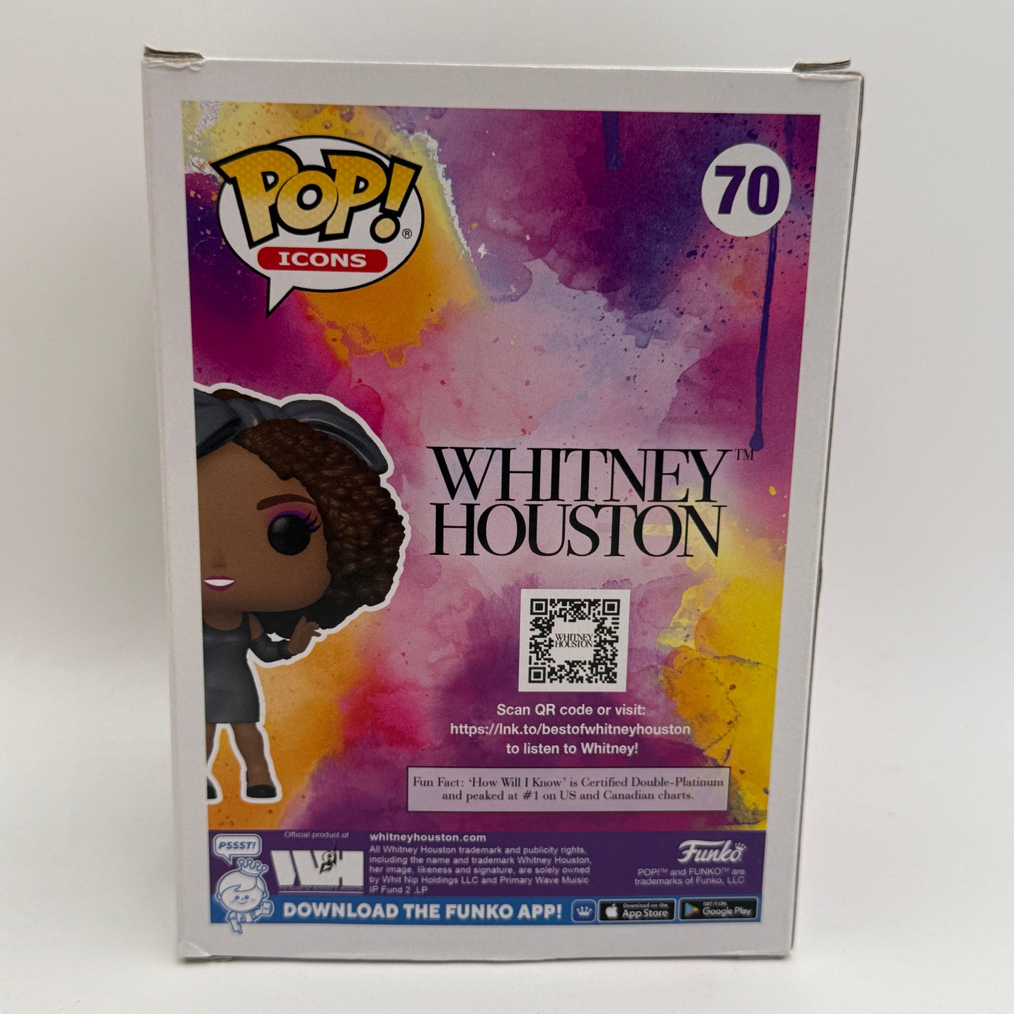 Funko POP! Rocks Whitney Houston Vinyl Figure #70